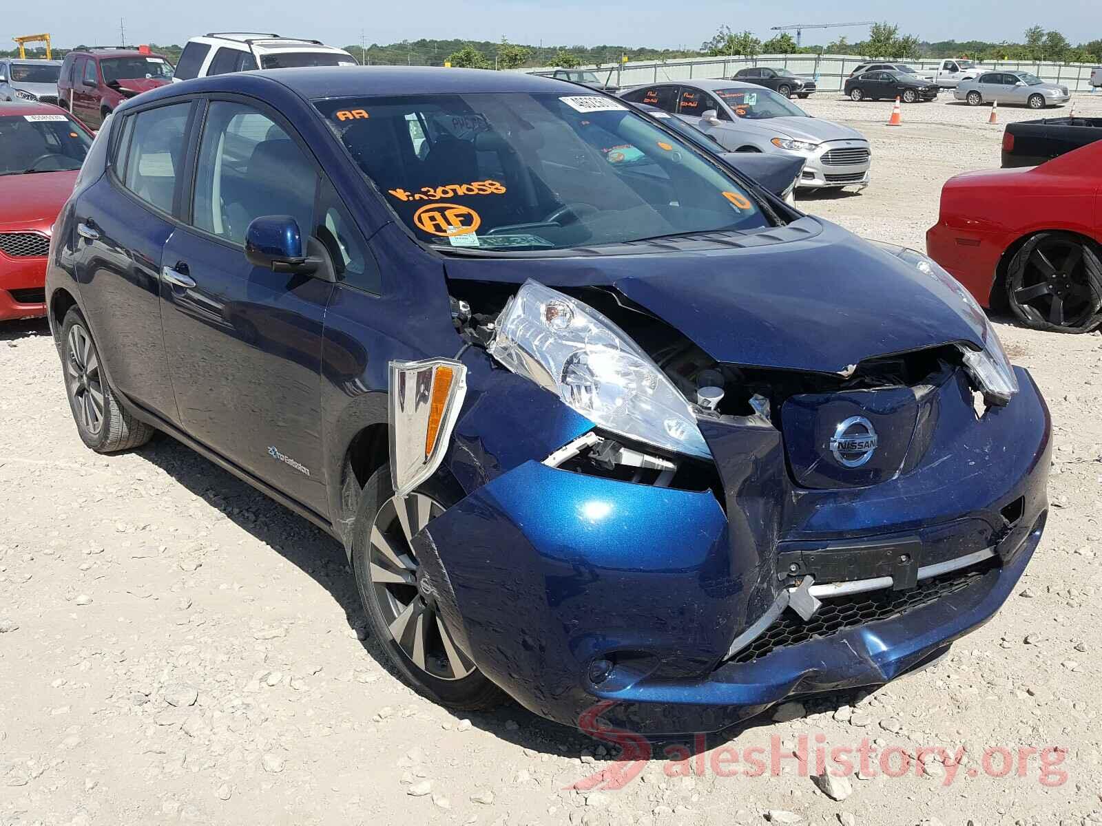 1N4BZ0CP9HC307058 2017 NISSAN LEAF