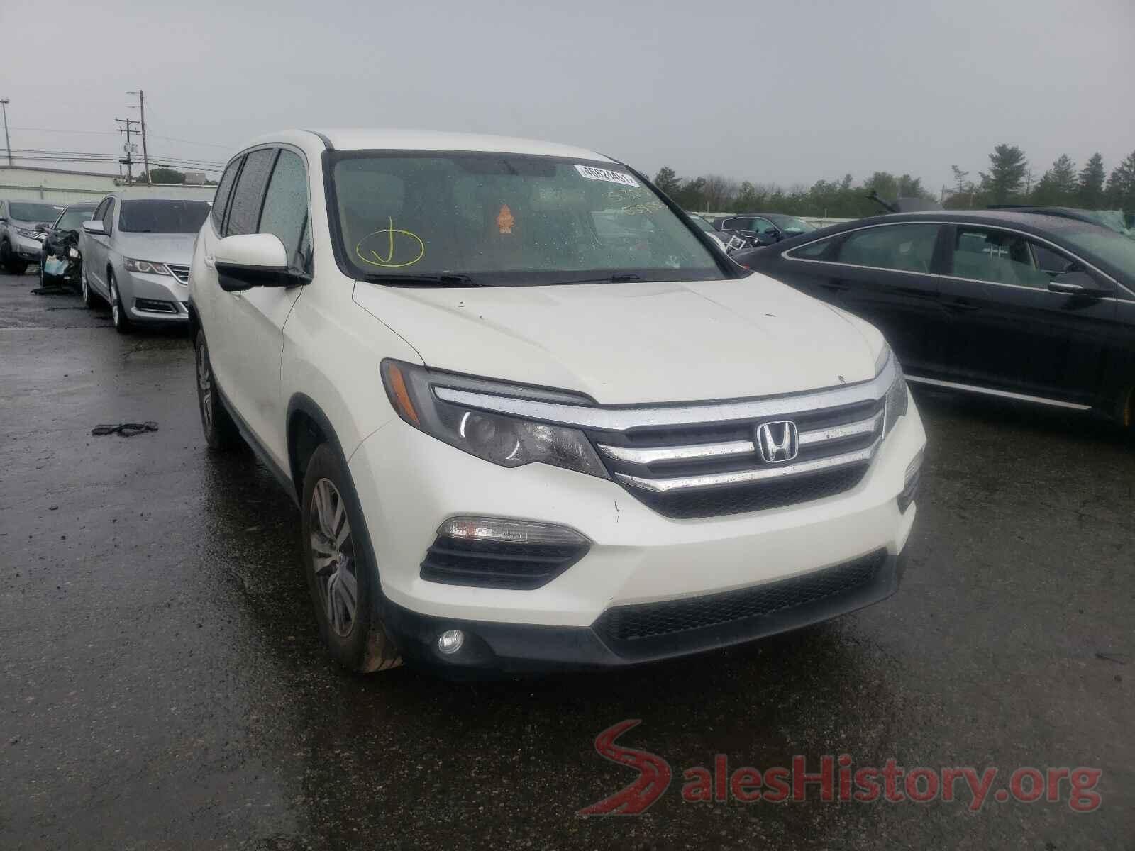 5FNYF6H36GB034555 2016 HONDA PILOT