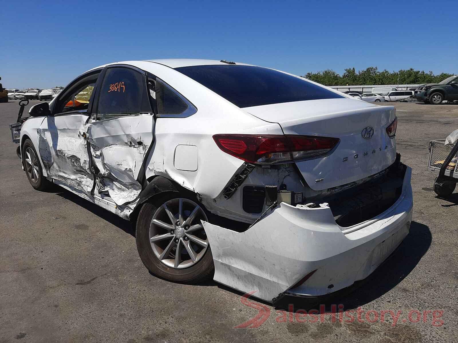 5NPE24AF1JH598601 2018 HYUNDAI SONATA