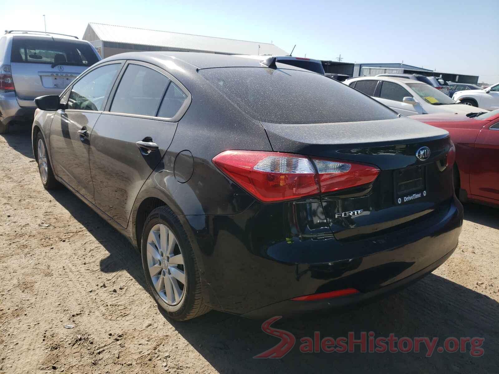 KNAFX4A65G5577942 2016 KIA FORTE