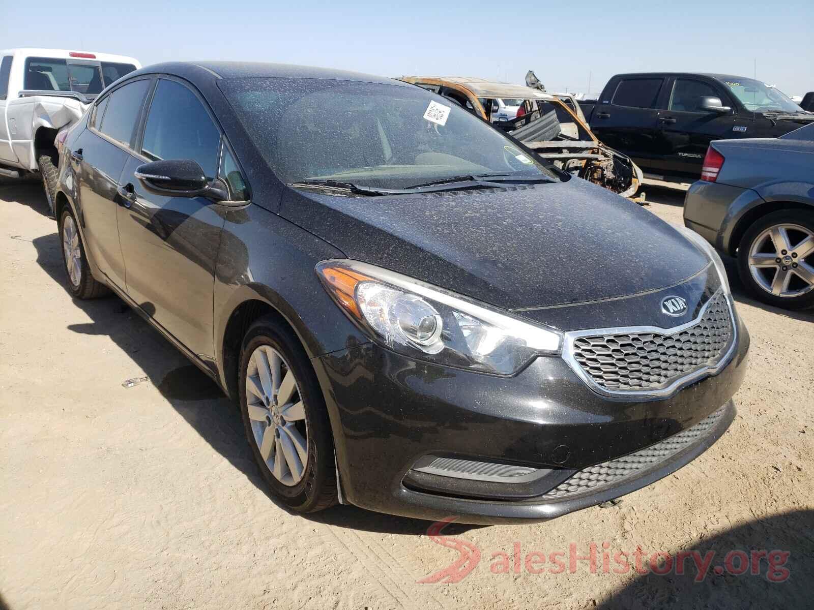 KNAFX4A65G5577942 2016 KIA FORTE