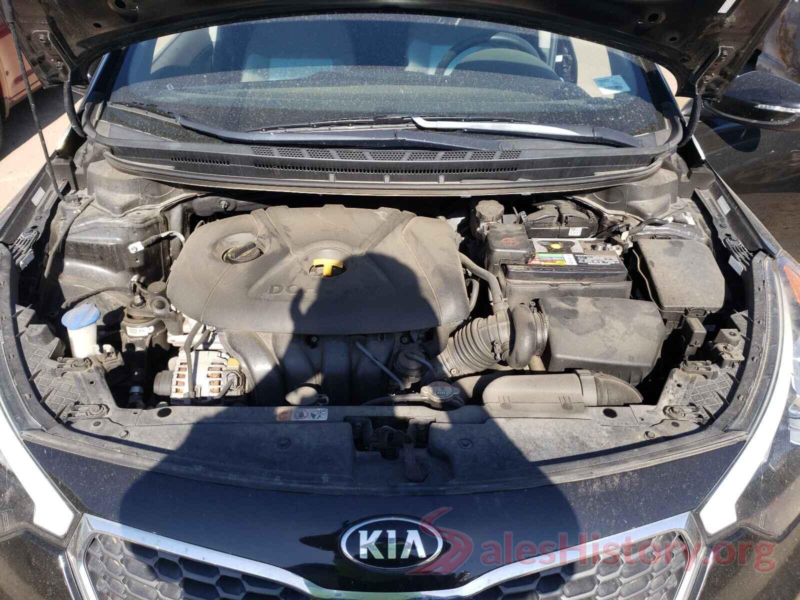 KNAFX4A65G5577942 2016 KIA FORTE