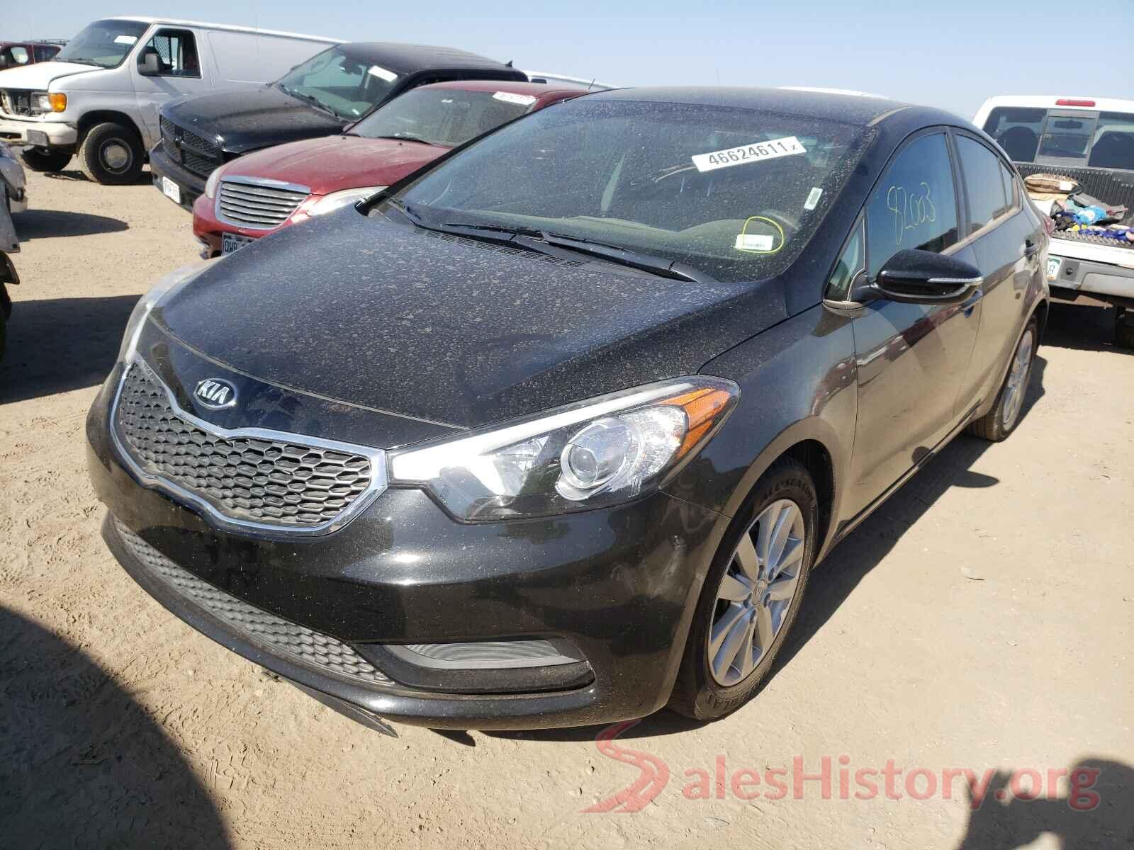 KNAFX4A65G5577942 2016 KIA FORTE