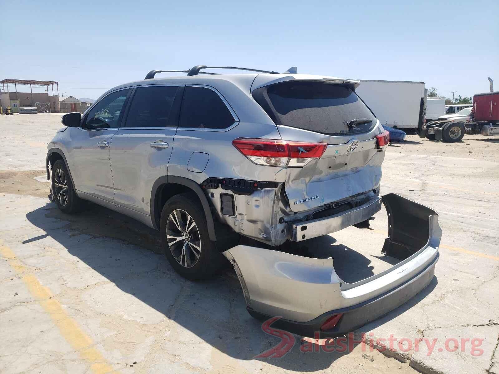 5TDZZRFH9JS280269 2018 TOYOTA HIGHLANDER