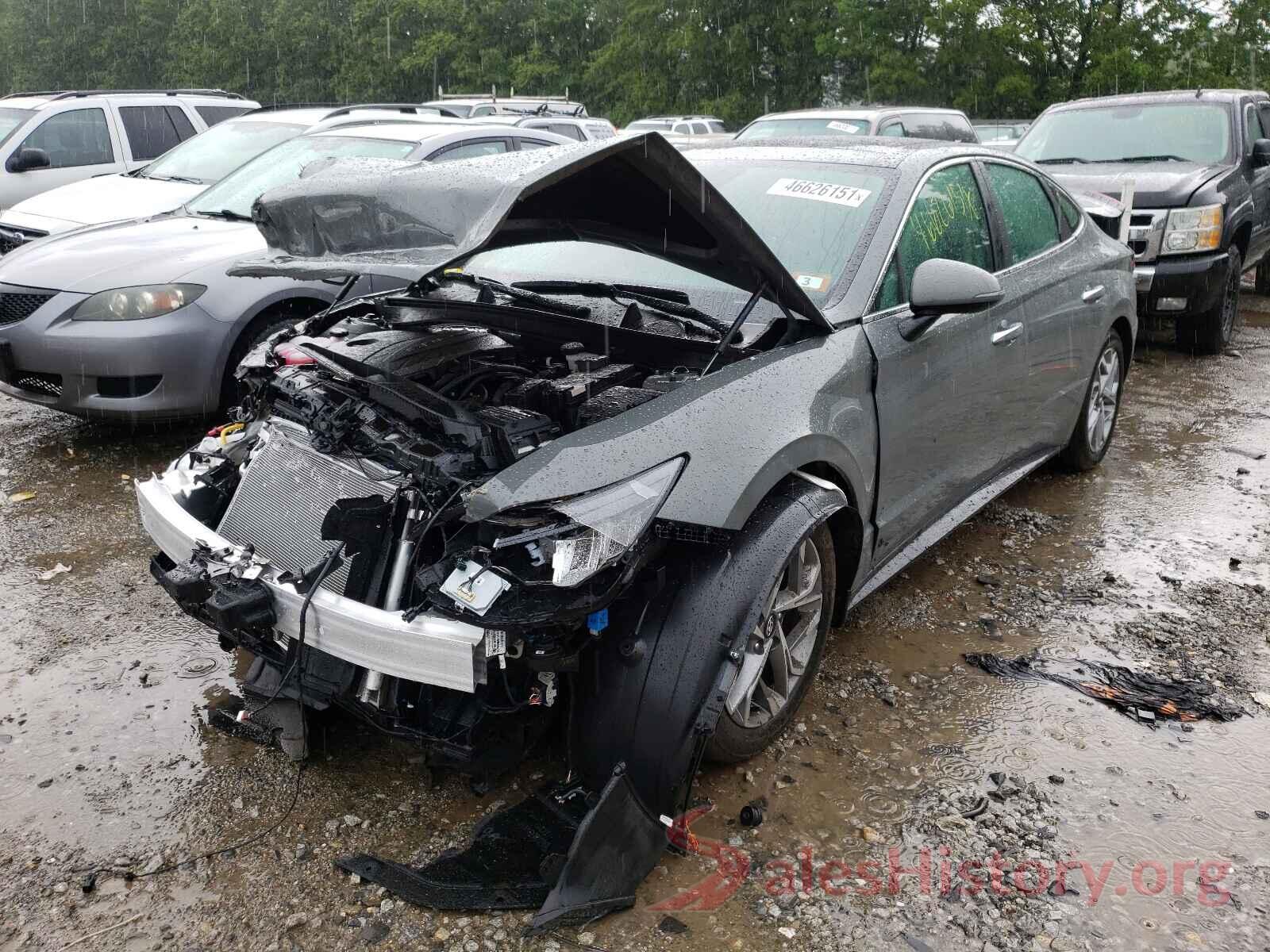 5NPEF4JAXMH095761 2021 HYUNDAI SONATA