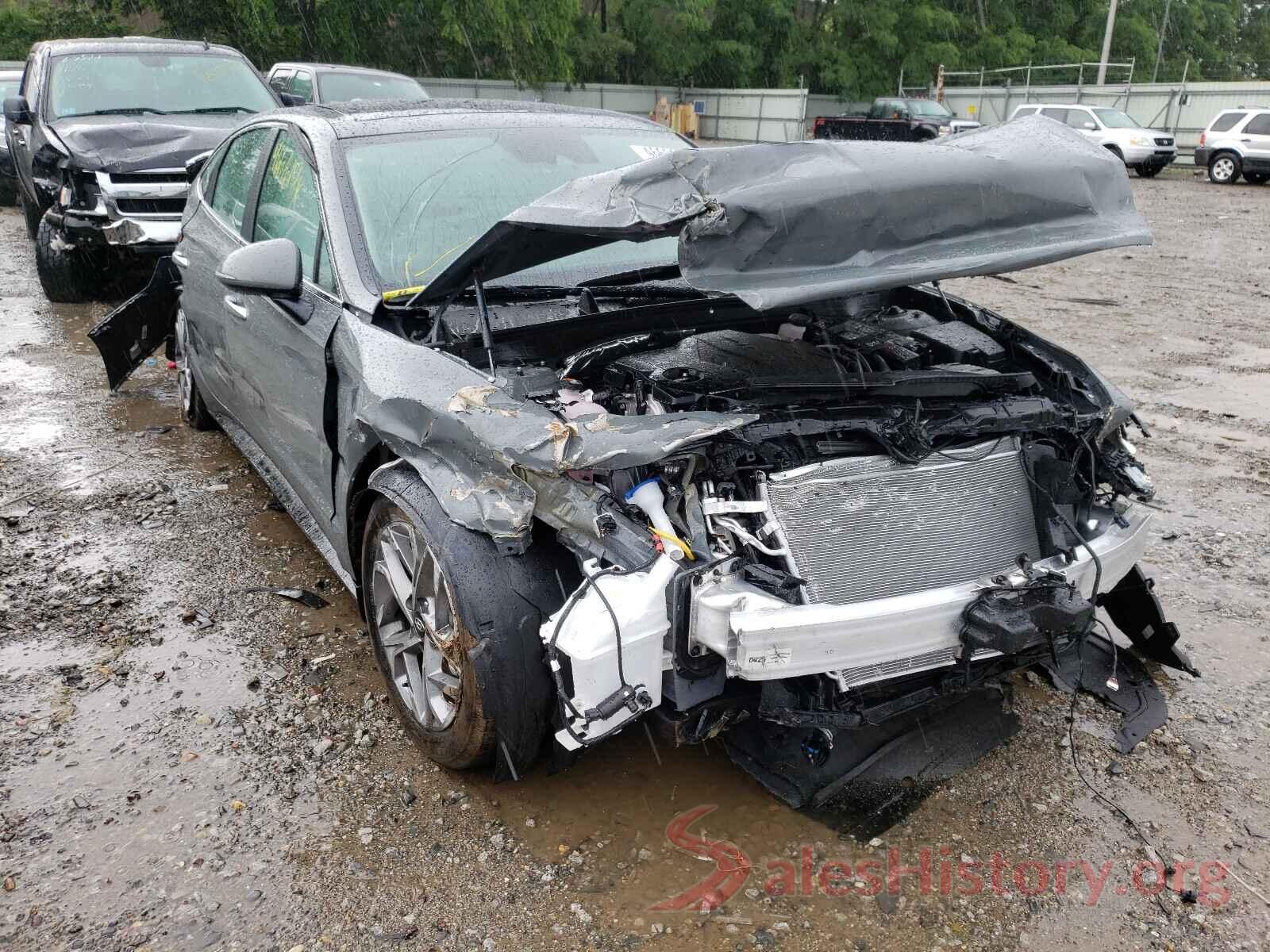 5NPEF4JAXMH095761 2021 HYUNDAI SONATA