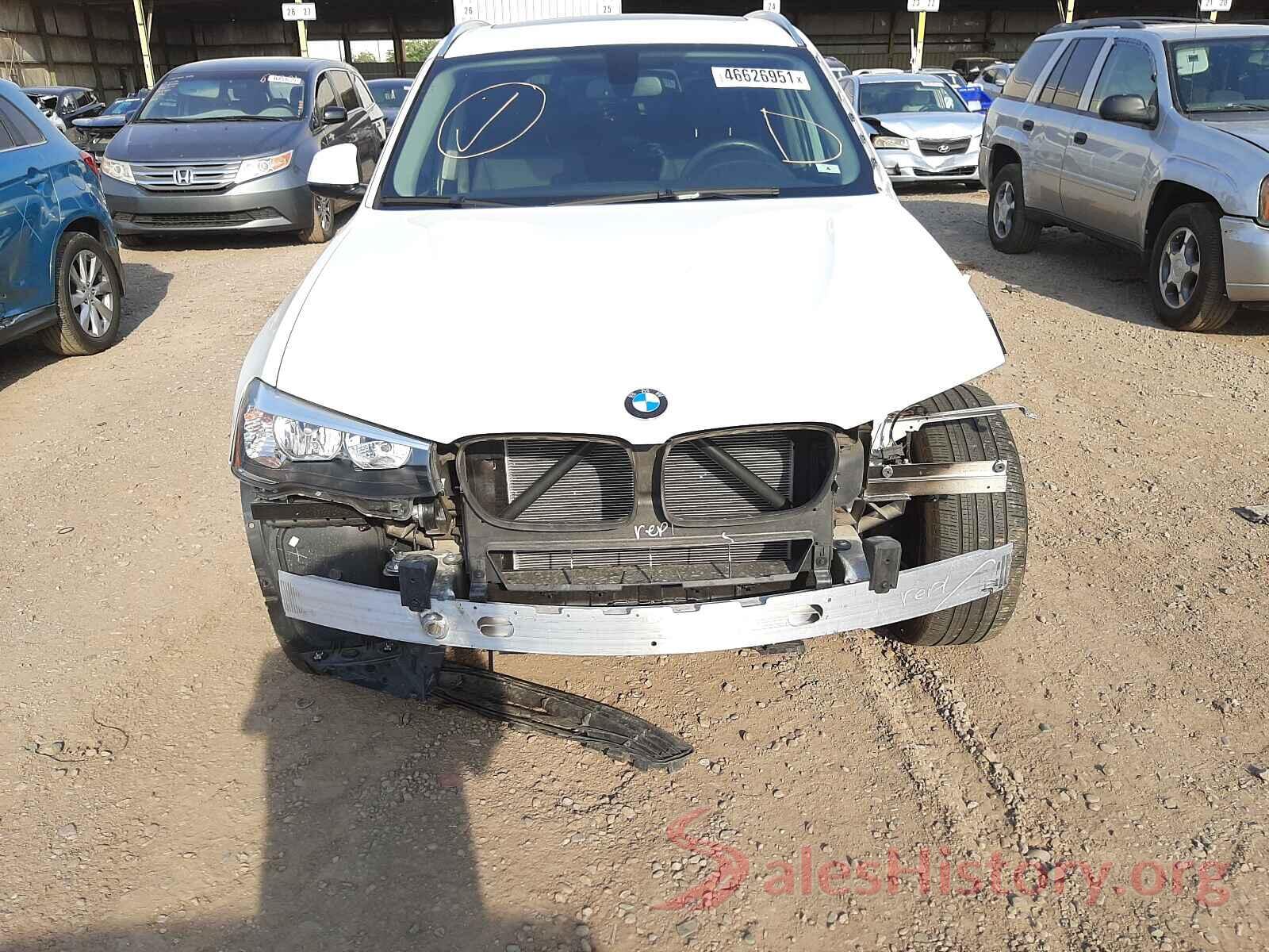 5UXWZ7C30H0V94081 2017 BMW X3