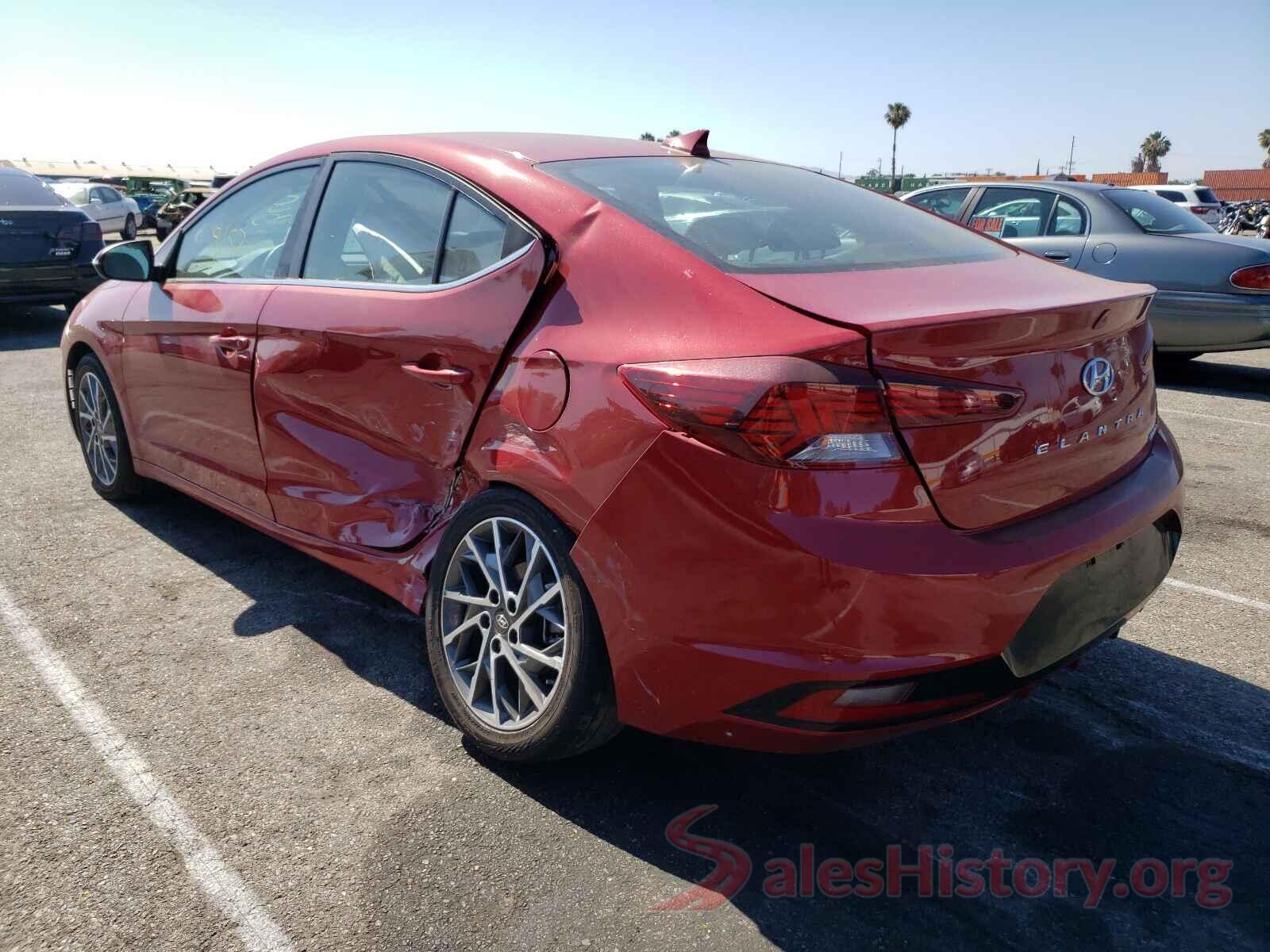 KMHD84LF7LU897411 2020 HYUNDAI ELANTRA