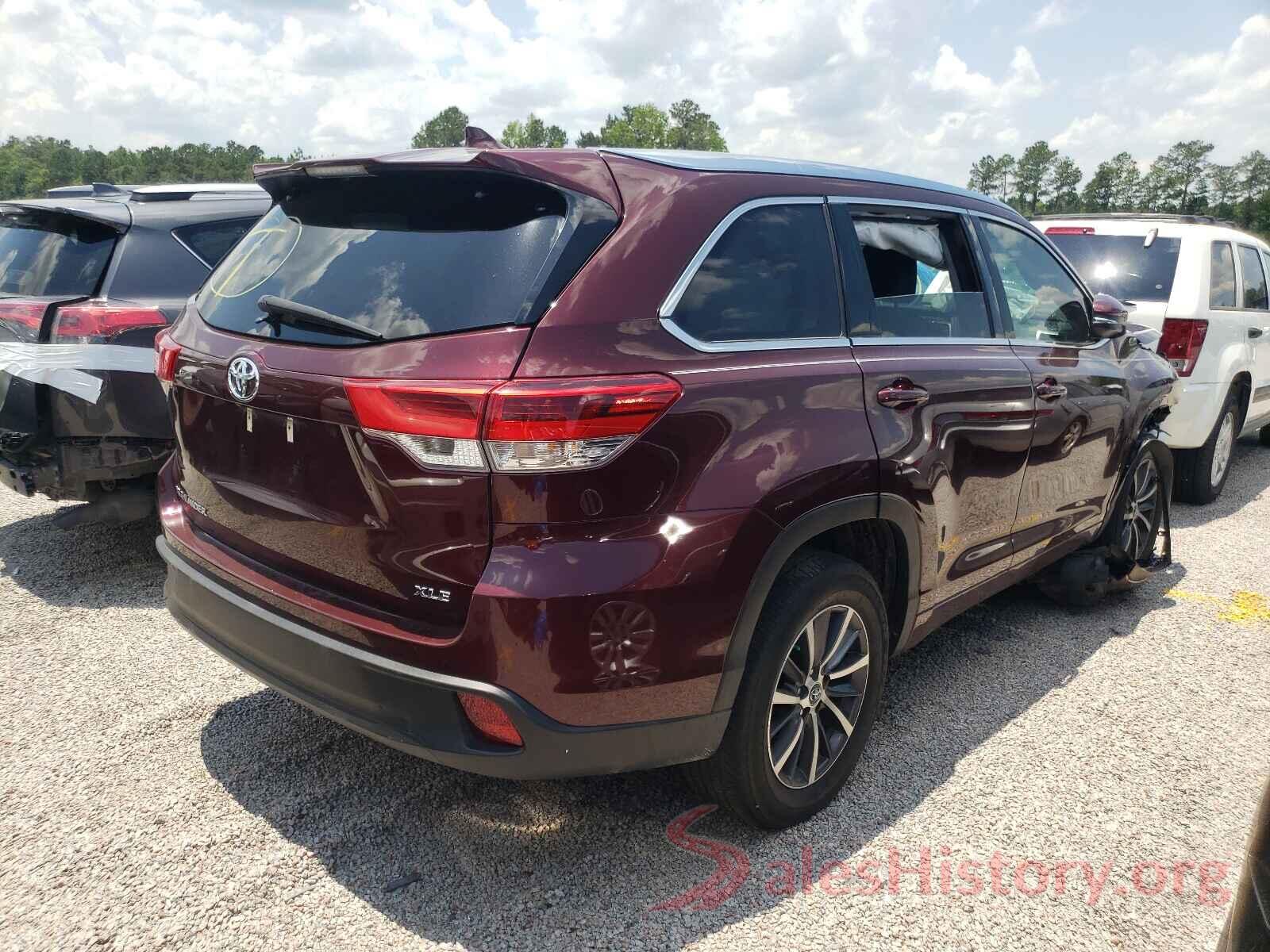 5TDKZRFH5JS247318 2018 TOYOTA HIGHLANDER