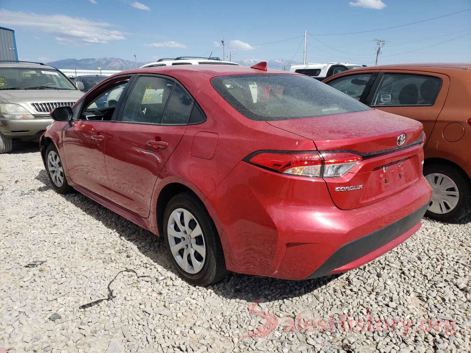 JTDEPRAE9LJ102122 2020 TOYOTA COROLLA