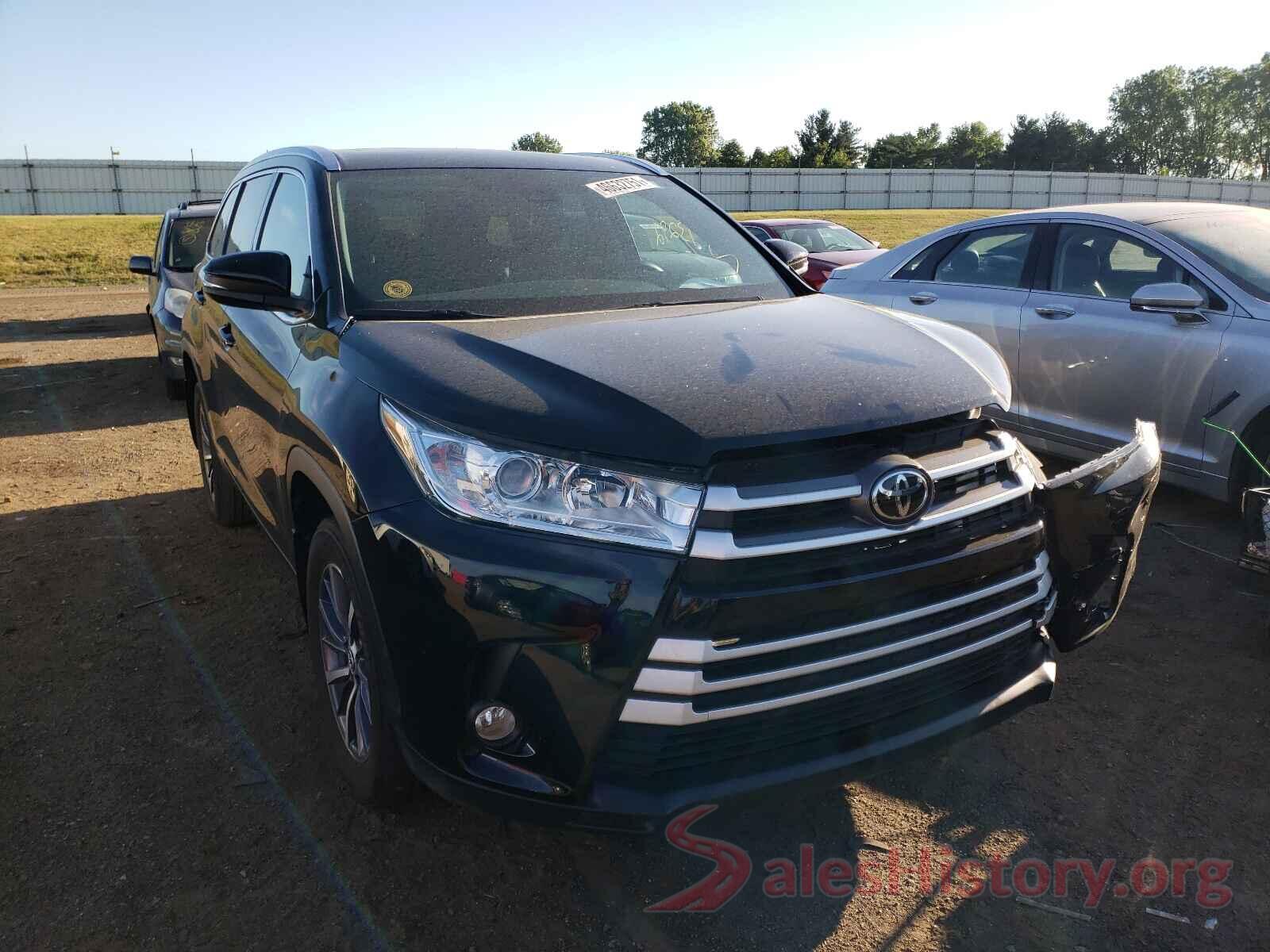 5TDJZRFH2KS594537 2019 TOYOTA HIGHLANDER