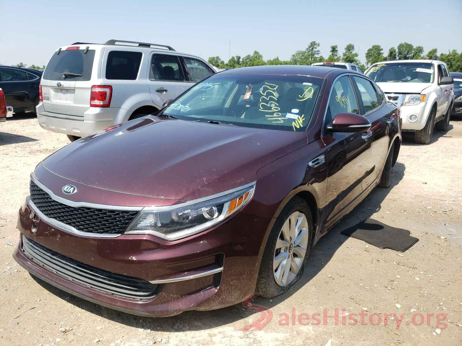 5XXGT4L38GG051855 2016 KIA OPTIMA