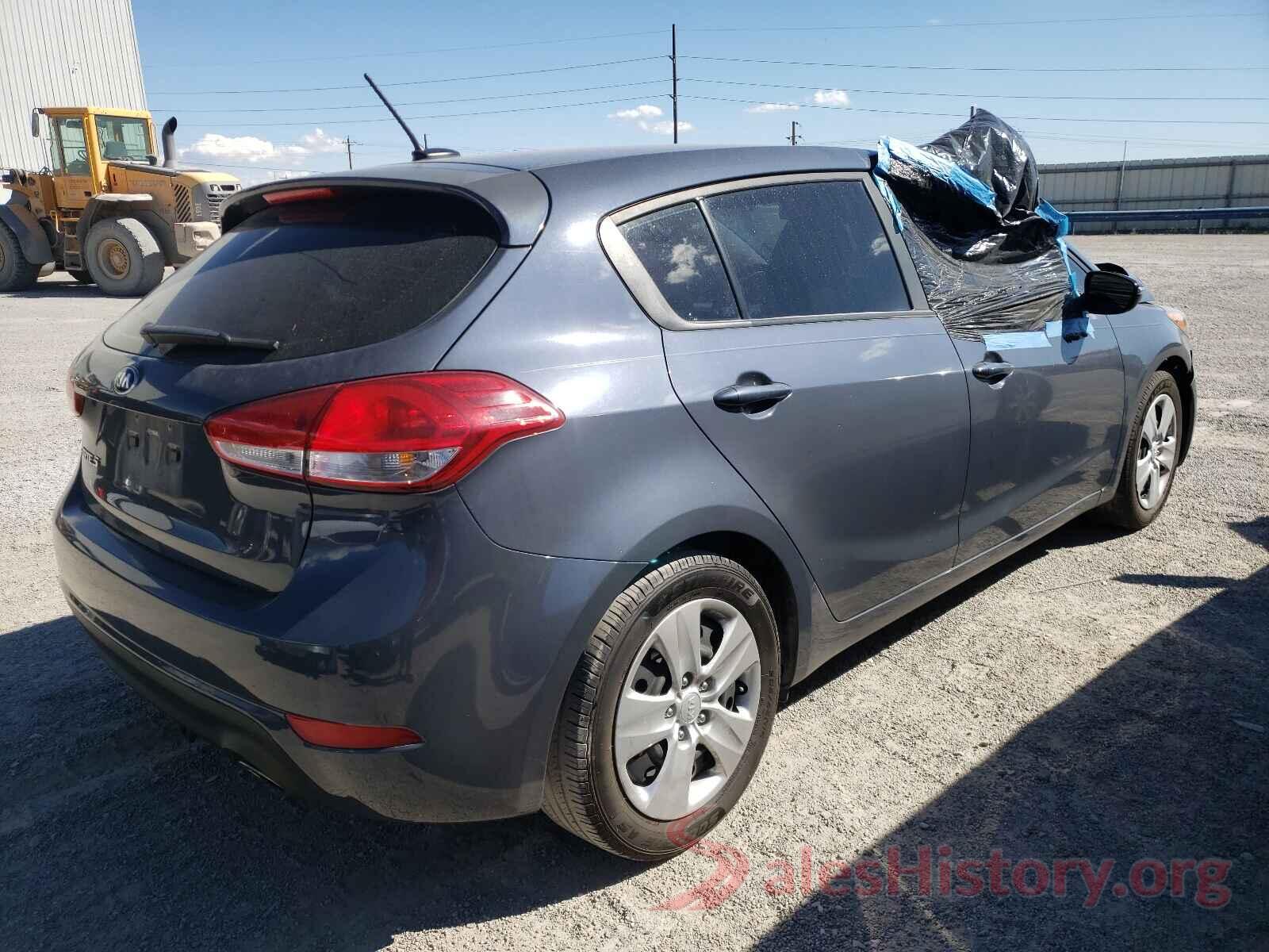 KNAFK5A87G5600093 2016 KIA FORTE