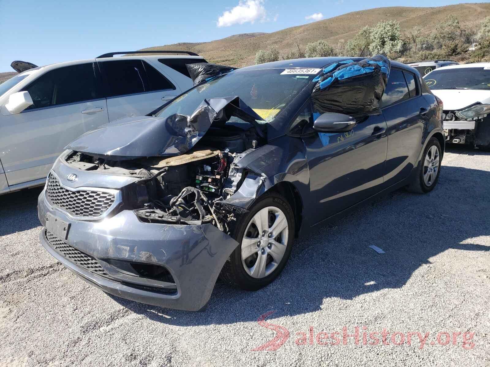 KNAFK5A87G5600093 2016 KIA FORTE