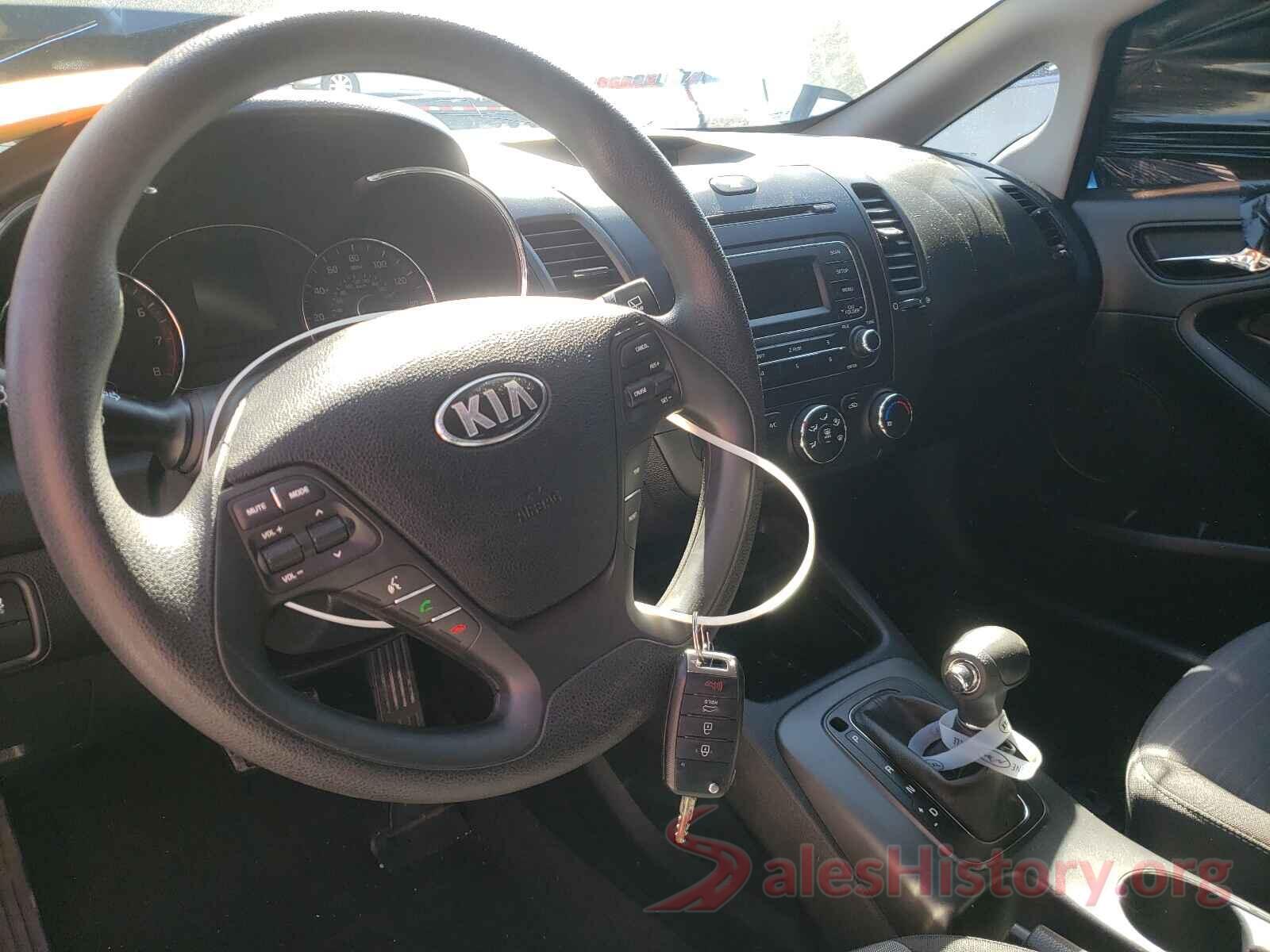 KNAFK5A87G5600093 2016 KIA FORTE