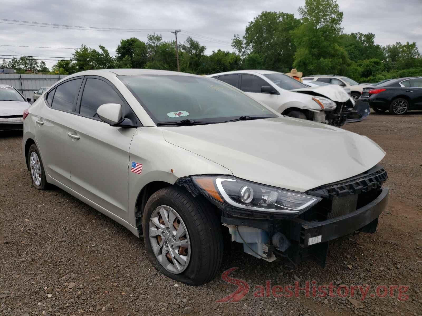 5NPD74LF5HH166064 2017 HYUNDAI ELANTRA