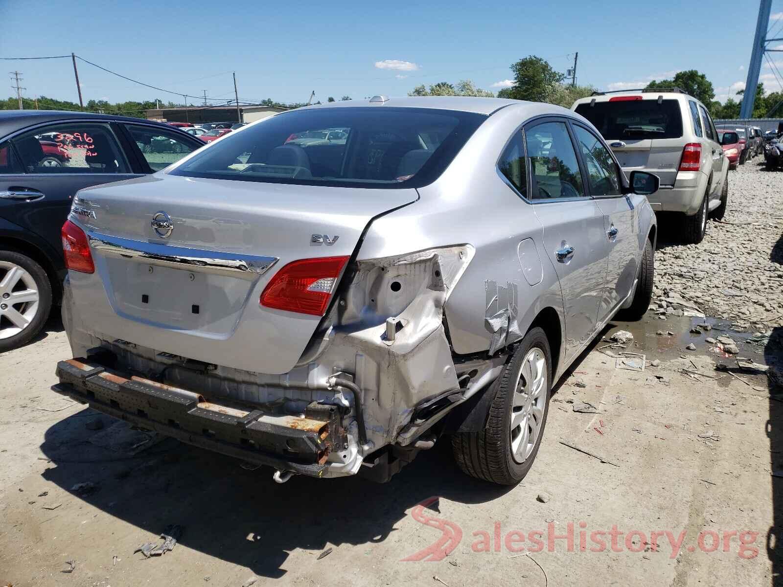 3N1AB7AP9GL680306 2016 NISSAN SENTRA