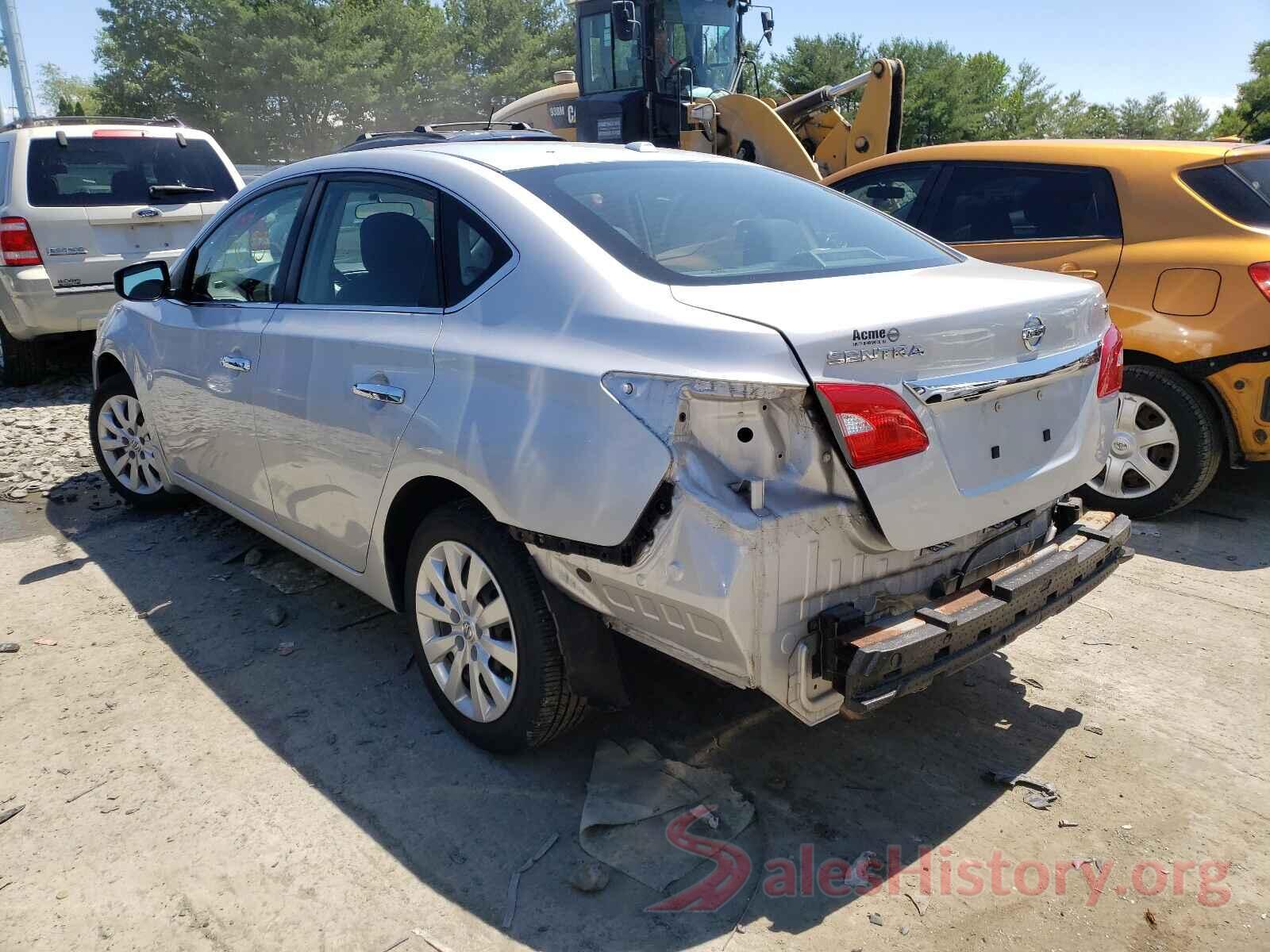 3N1AB7AP9GL680306 2016 NISSAN SENTRA