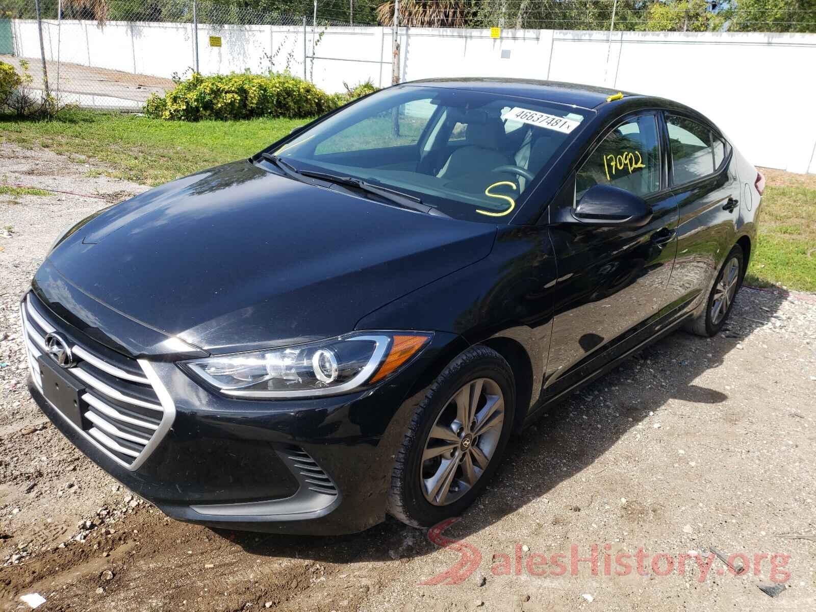 5NPD84LF3HH166559 2017 HYUNDAI ELANTRA