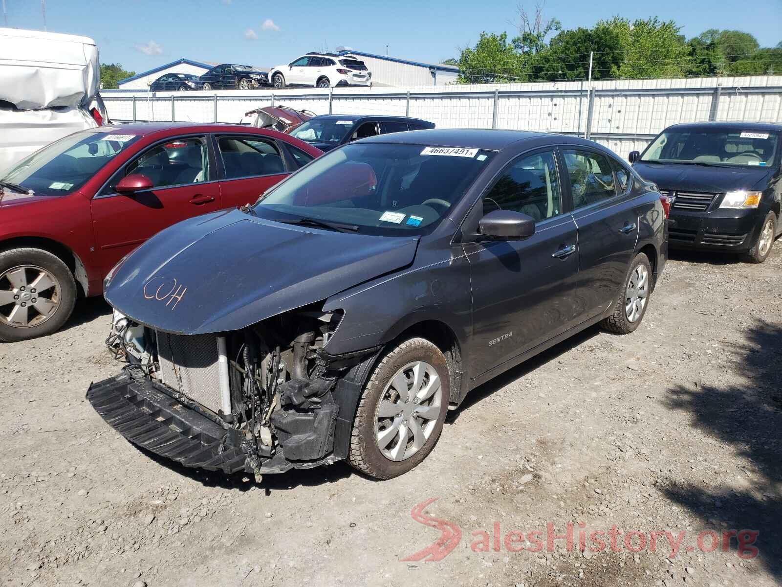 3N1AB7AP2GY322984 2016 NISSAN SENTRA