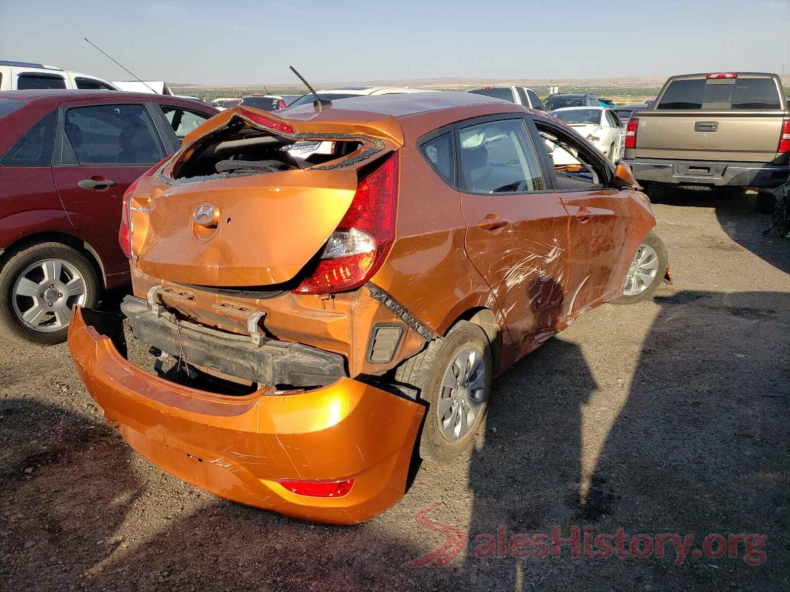 KMHCT5AE7HU316829 2017 HYUNDAI ACCENT