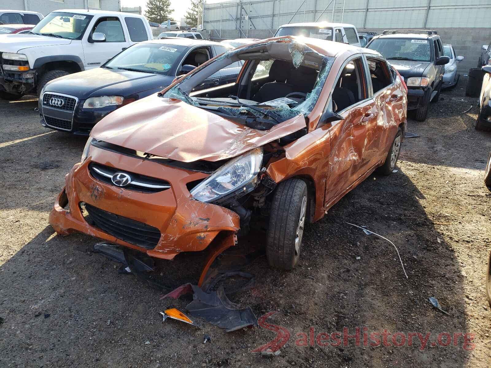 KMHCT5AE7HU316829 2017 HYUNDAI ACCENT