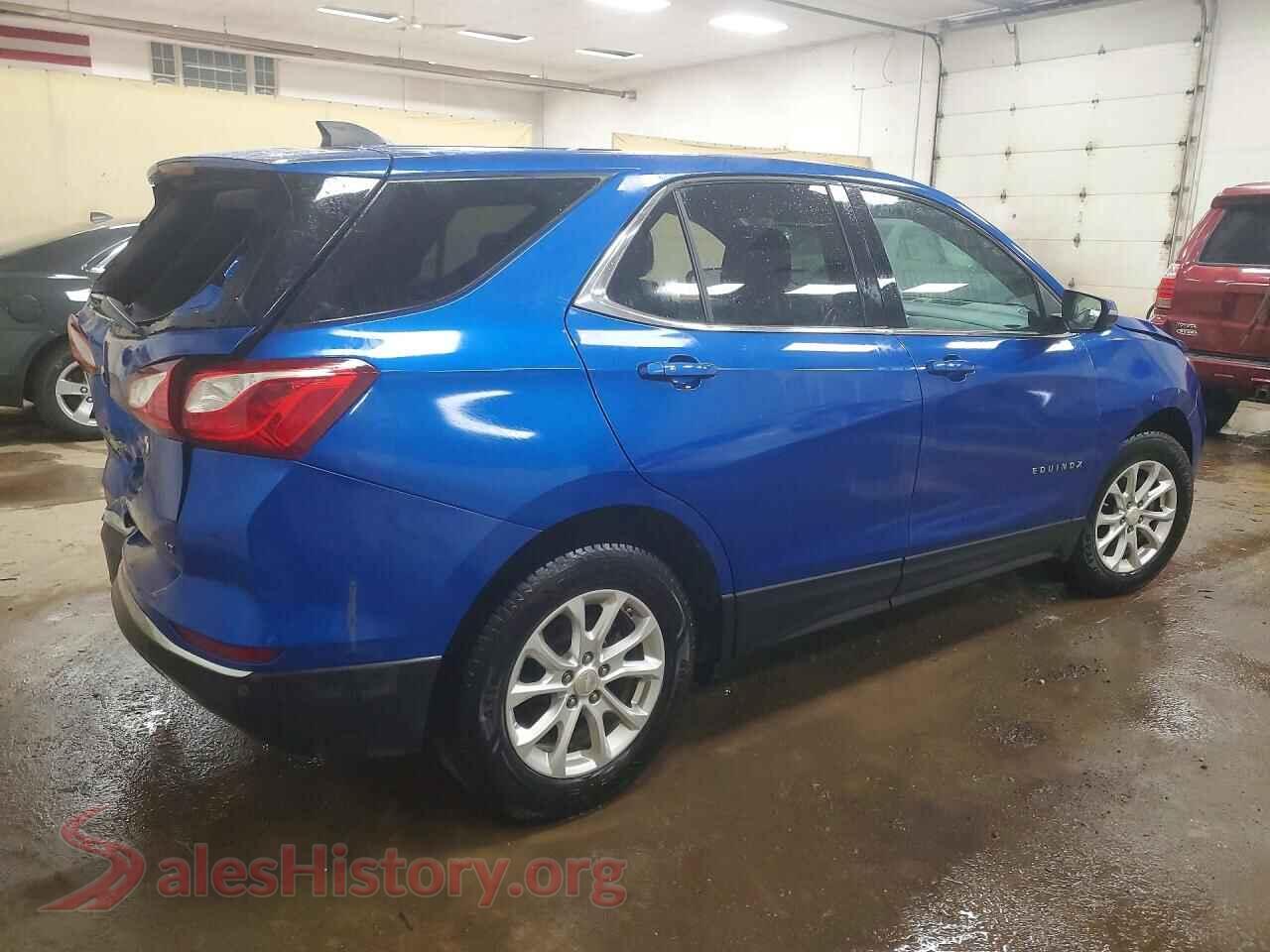 2019 CHEVROLET EQUINOX VIN 3GNAXKEV7KS539749, right side view