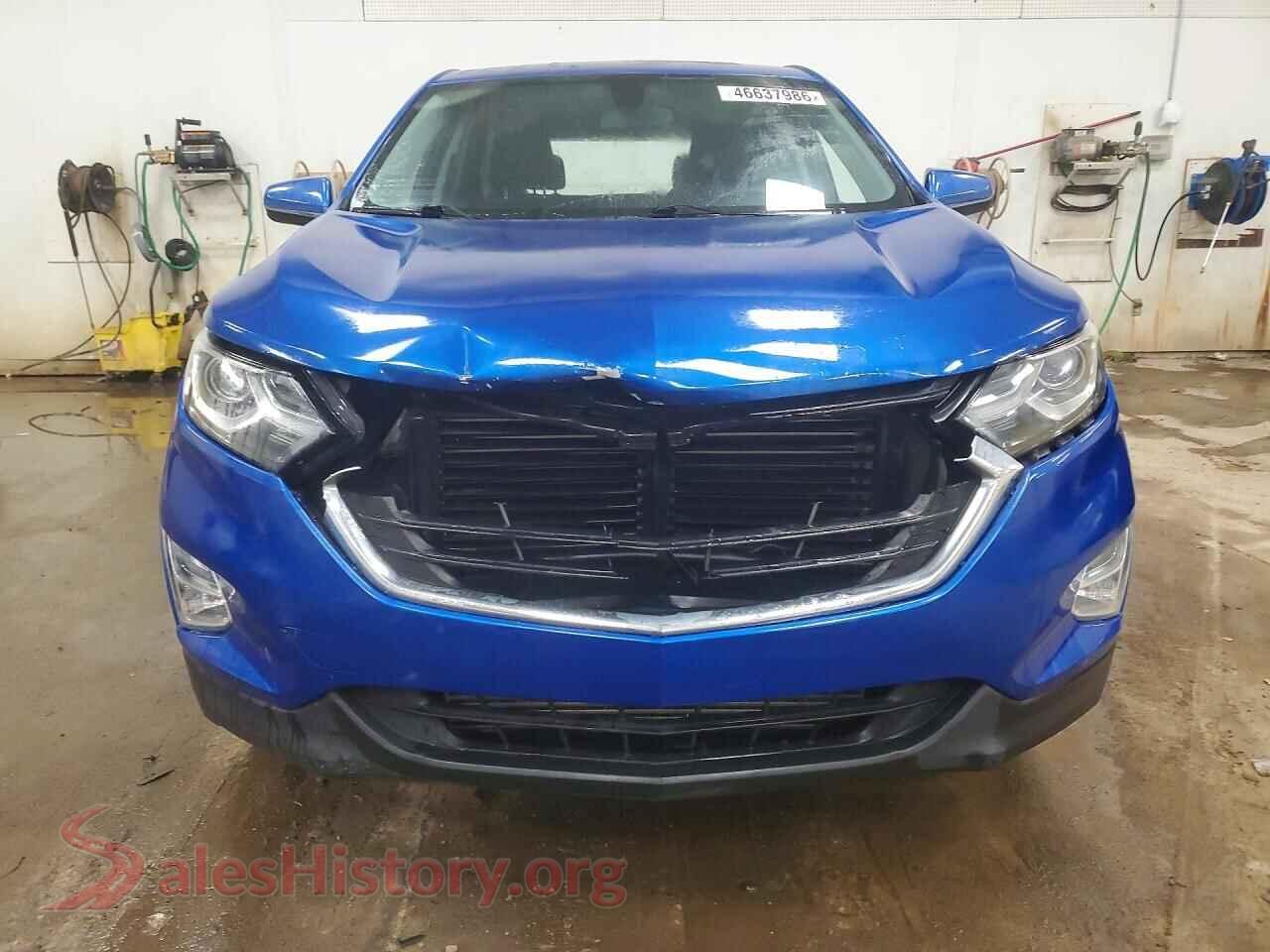 2019 CHEVROLET EQUINOX VIN 3GNAXKEV7KS539749, rear view