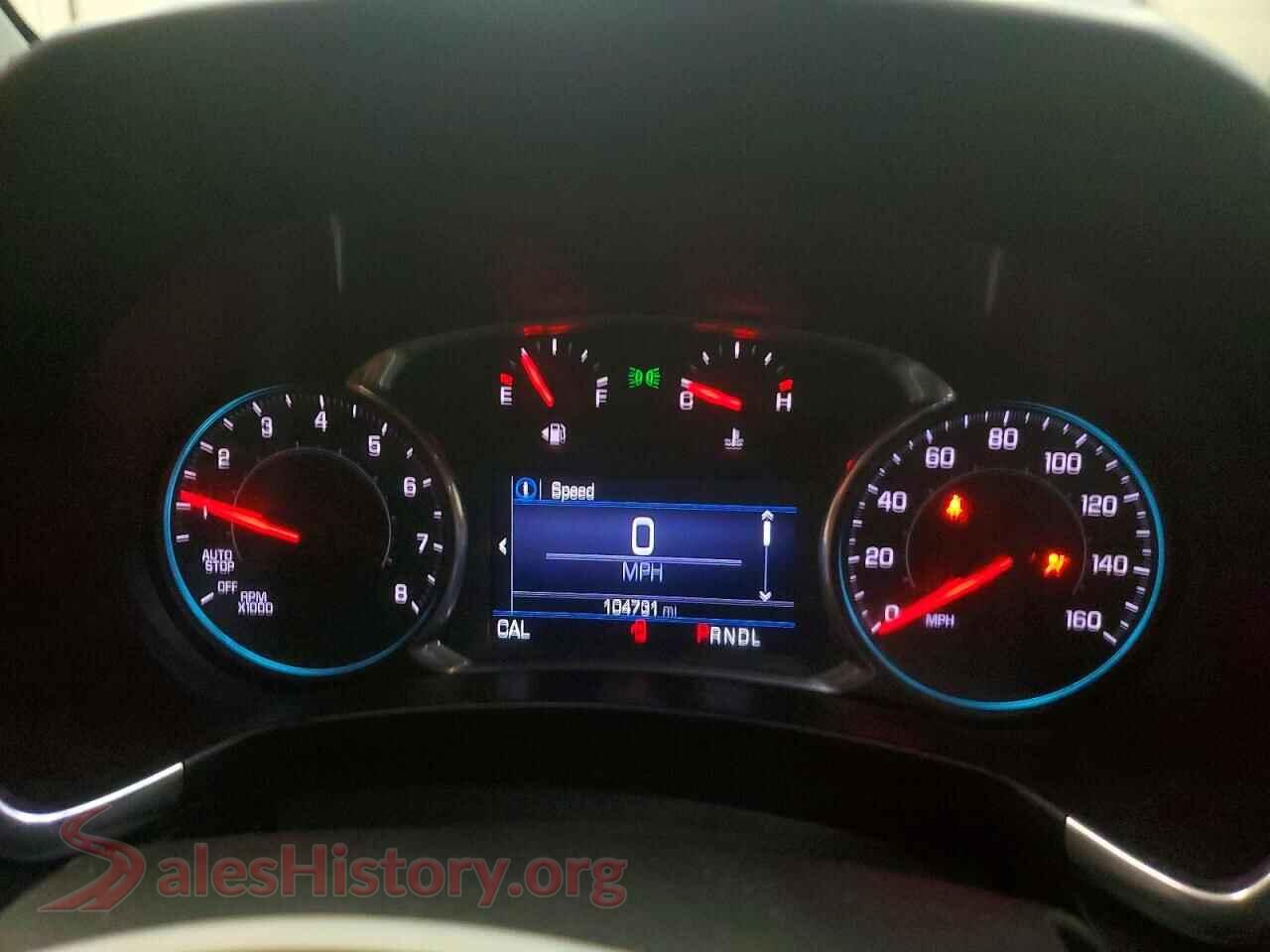 2019 CHEVROLET EQUINOX VIN 3GNAXKEV7KS539749, interior center console