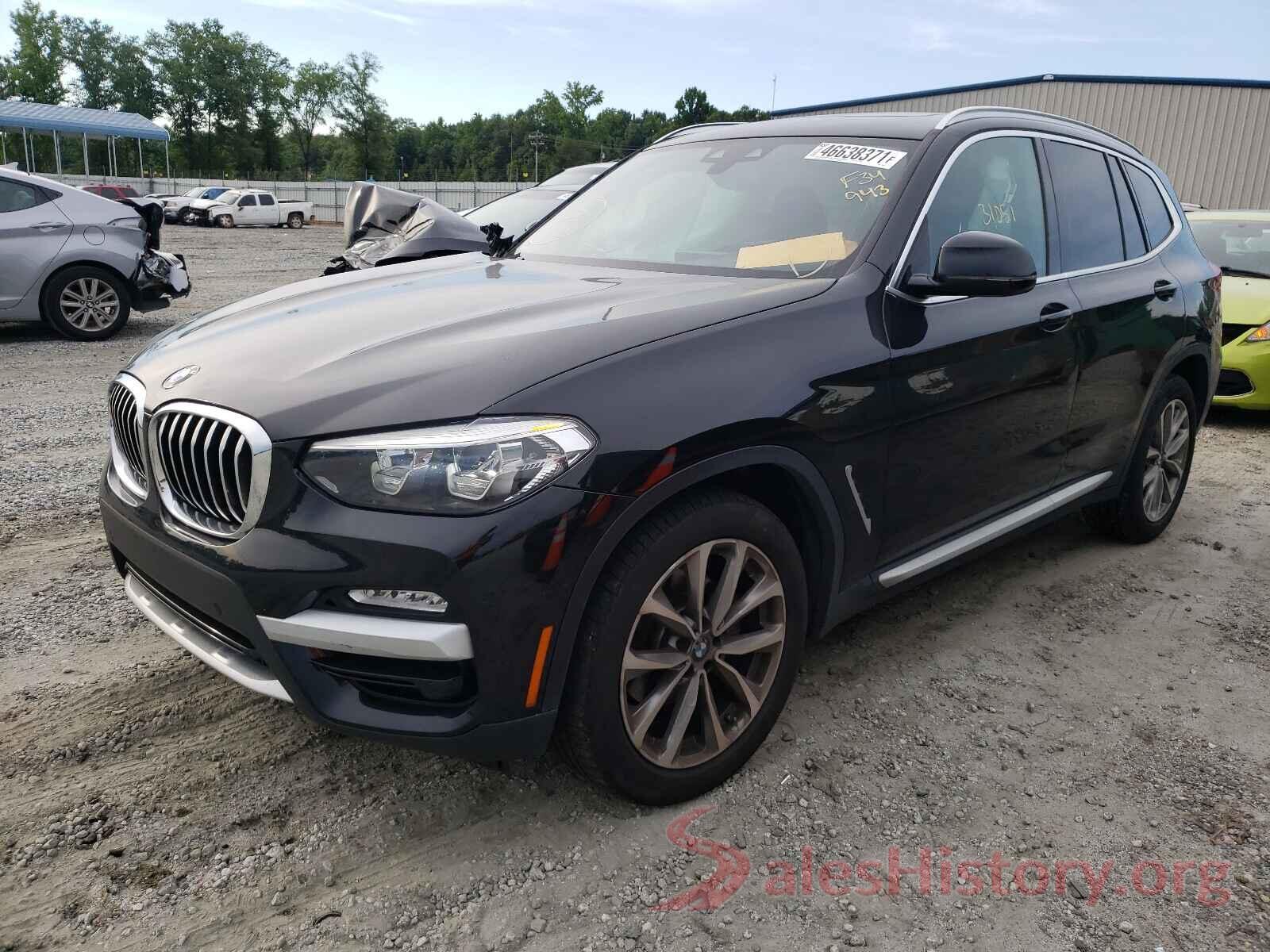 5UXTR7C57KLF34943 2019 BMW X3