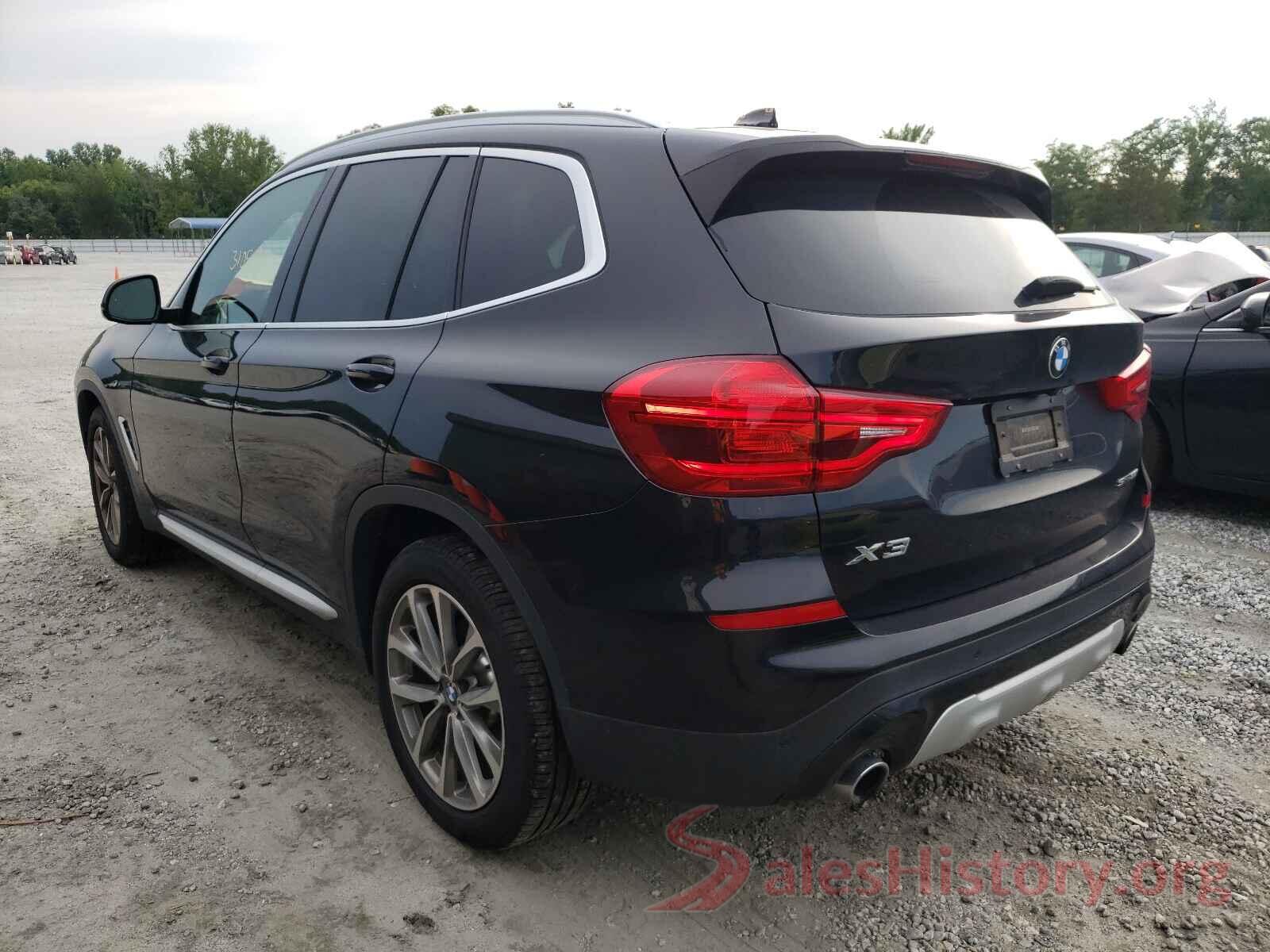 5UXTR7C57KLF34943 2019 BMW X3