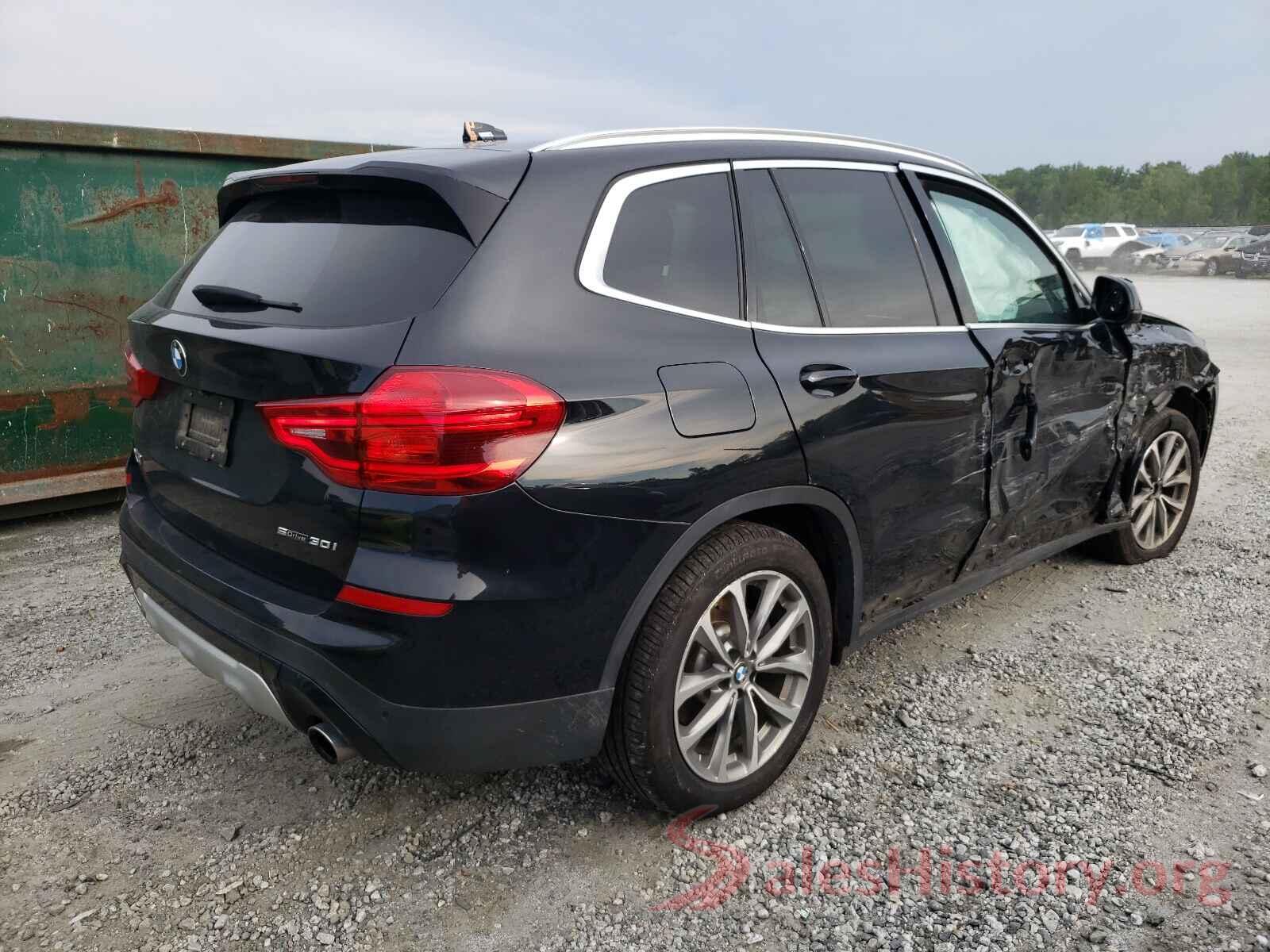 5UXTR7C57KLF34943 2019 BMW X3