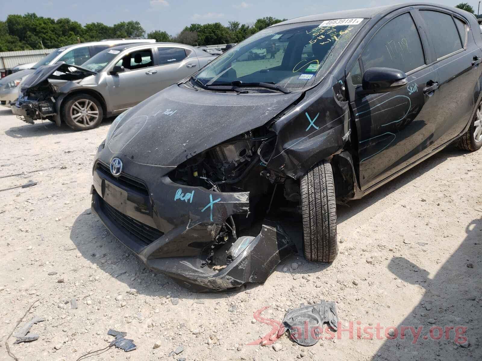 JTDKDTB31G1116687 2016 TOYOTA PRIUS