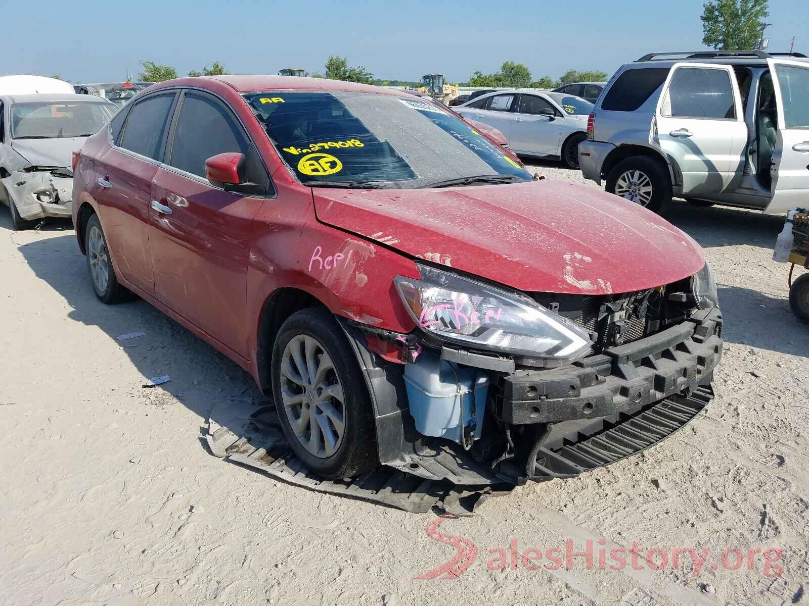 3N1AB7AP1JY279018 2018 NISSAN SENTRA