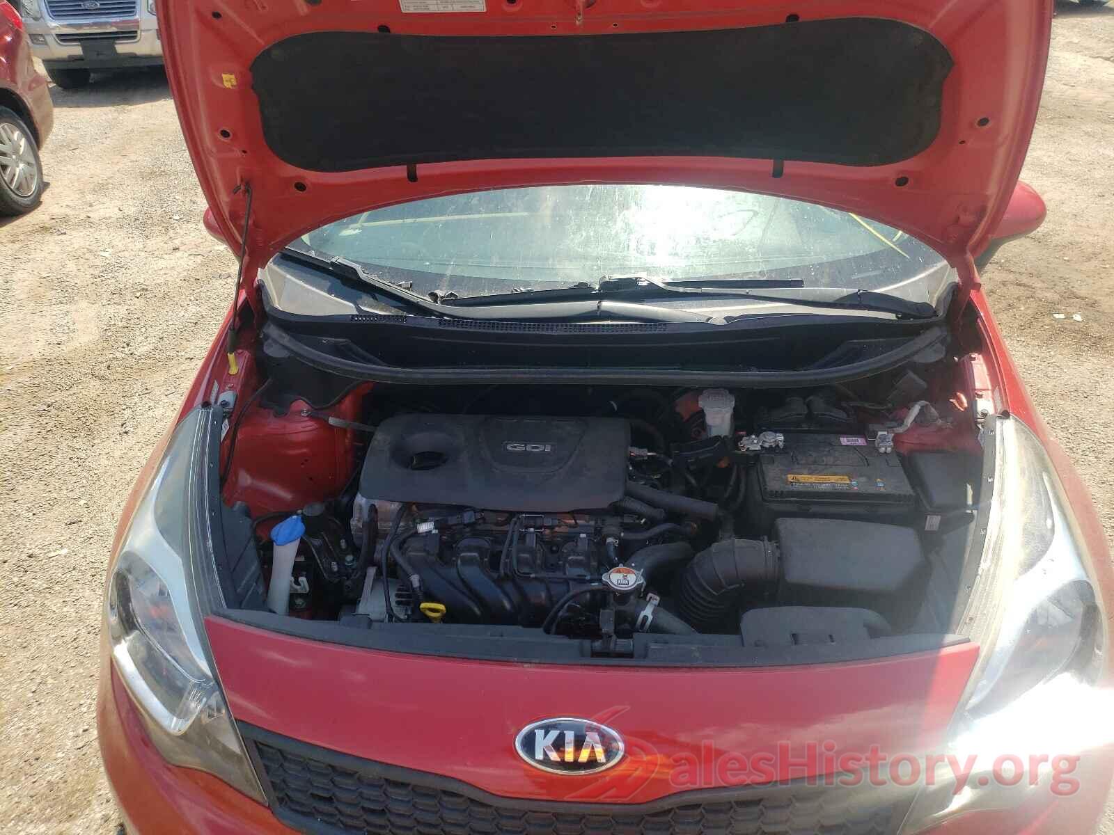 KNADM4A34H6106687 2017 KIA RIO