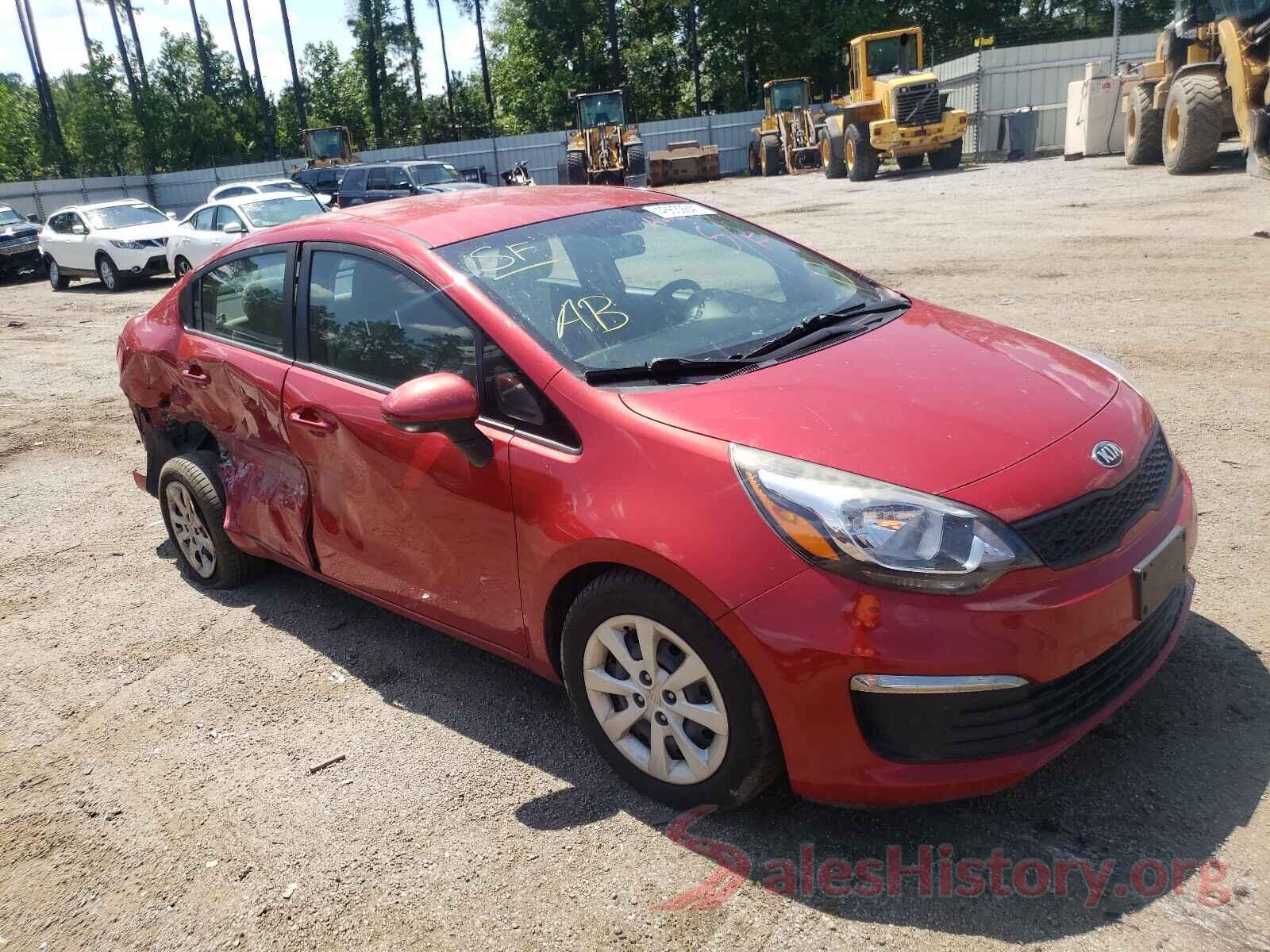 KNADM4A34H6106687 2017 KIA RIO