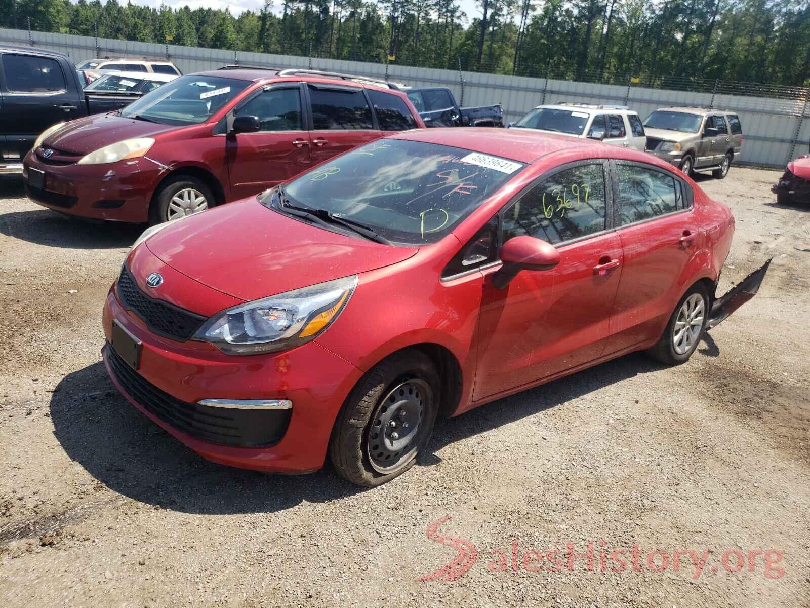 KNADM4A34H6106687 2017 KIA RIO