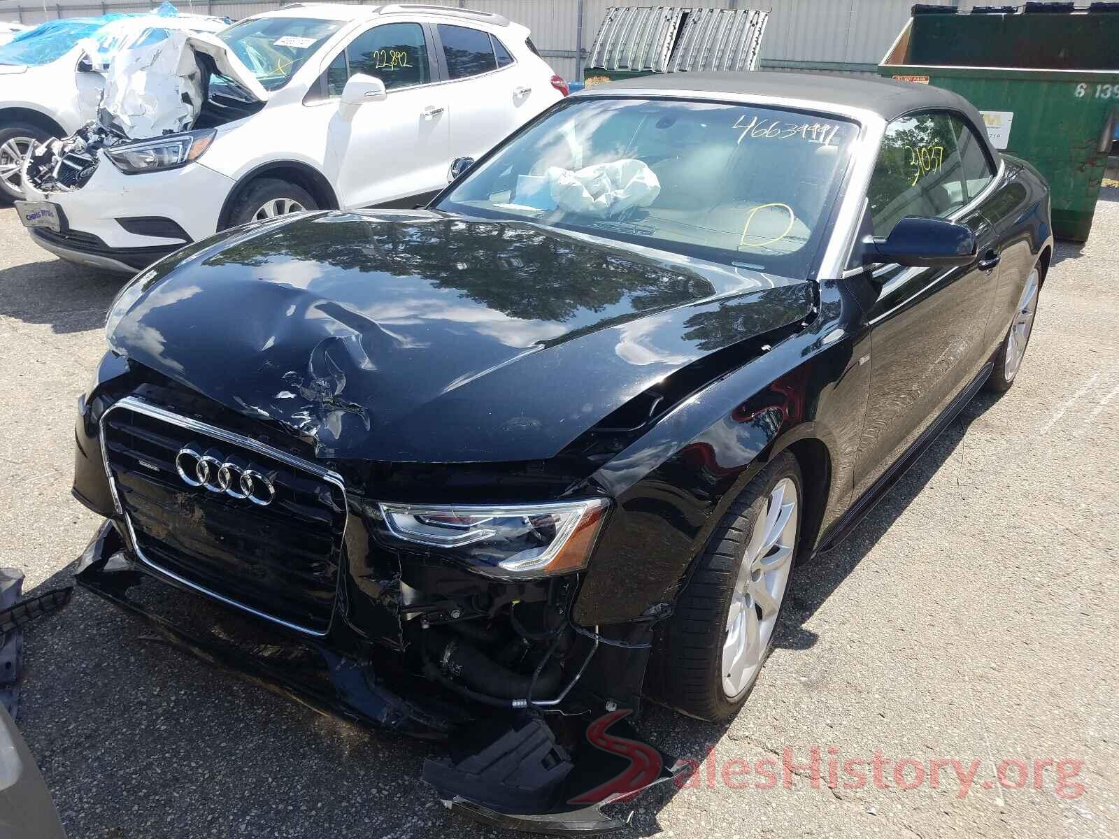 WAUM2AFH6GN005227 2016 AUDI A5