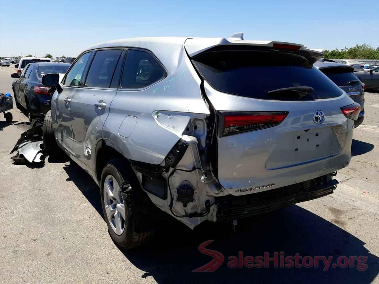 5TDBBRCH8MS023473 2021 TOYOTA HIGHLANDER