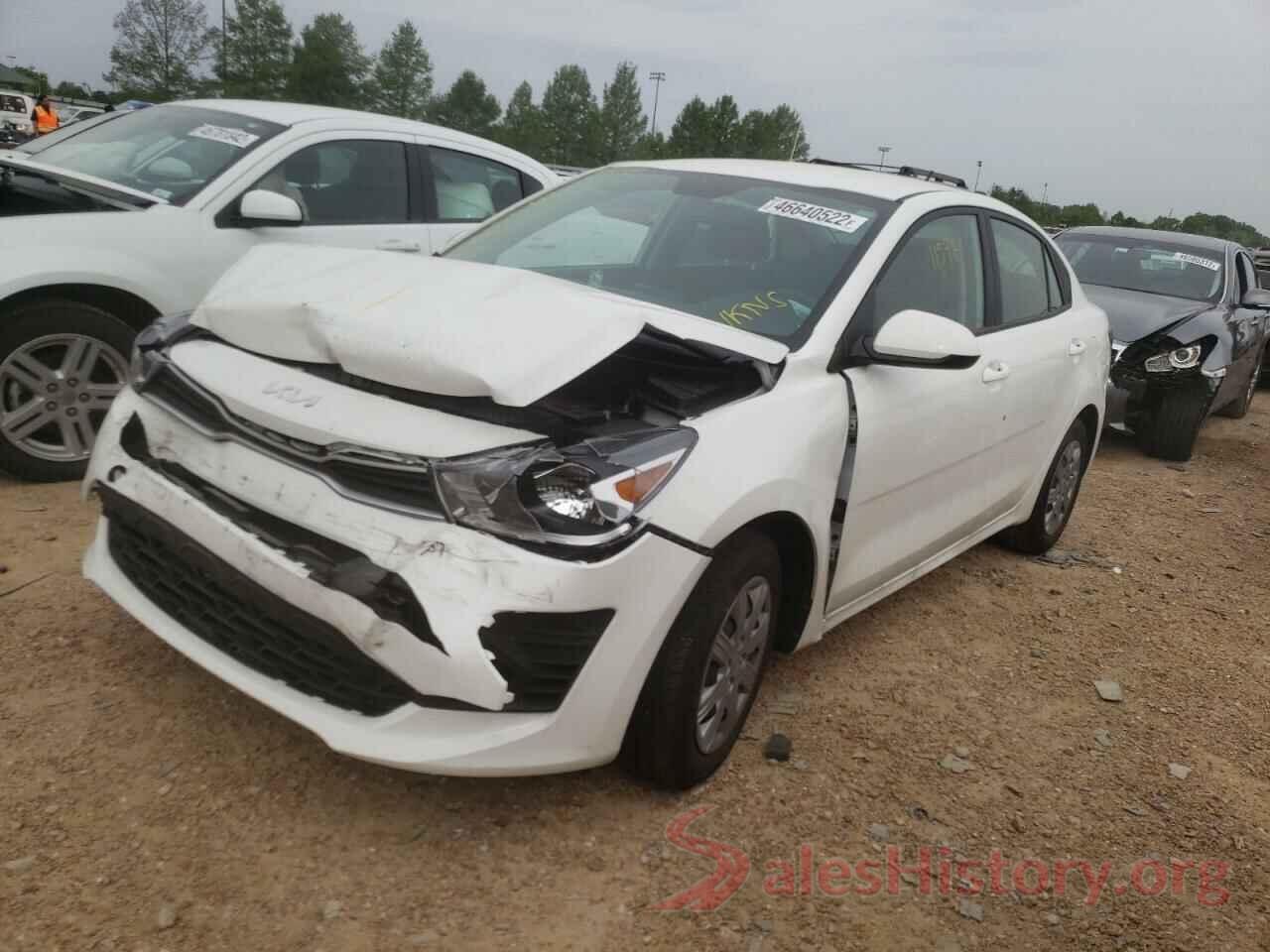 3KPA24AD2NE438167 2022 KIA RIO