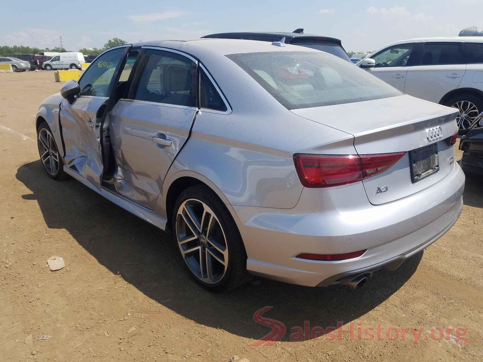 WAUJ8GFF6H1016594 2017 AUDI A3