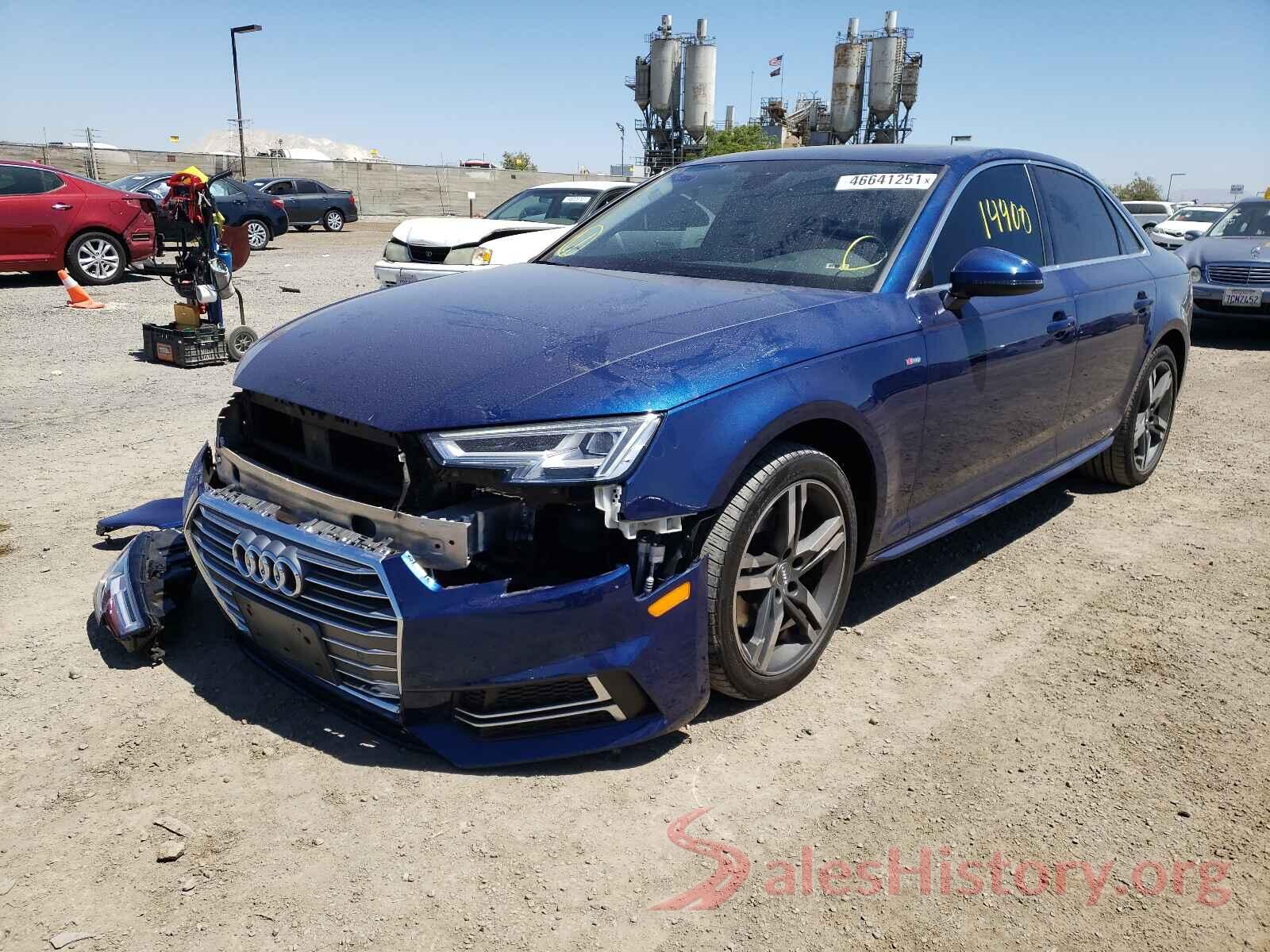 WAULMAF42JN001637 2018 AUDI A4