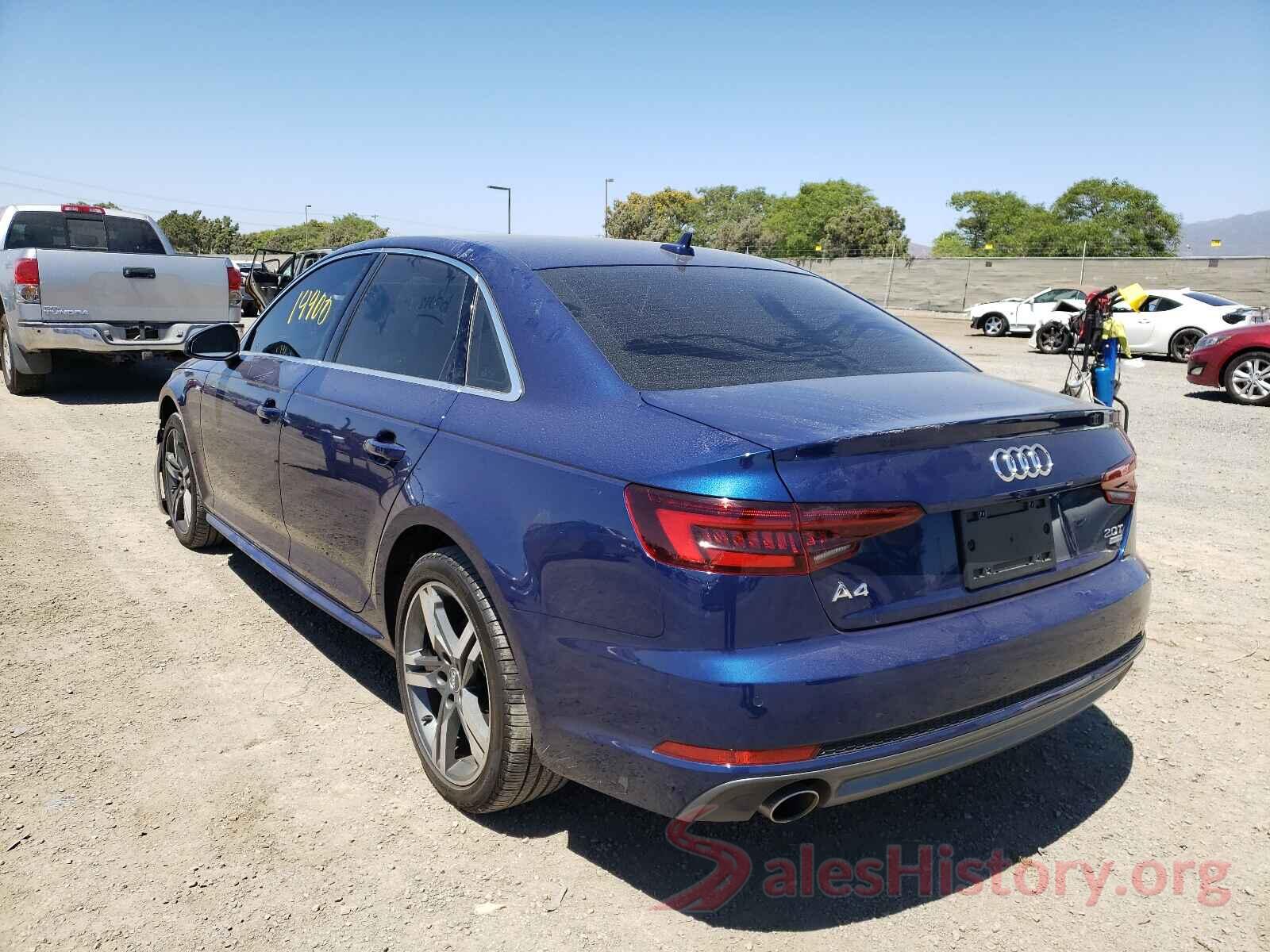 WAULMAF42JN001637 2018 AUDI A4