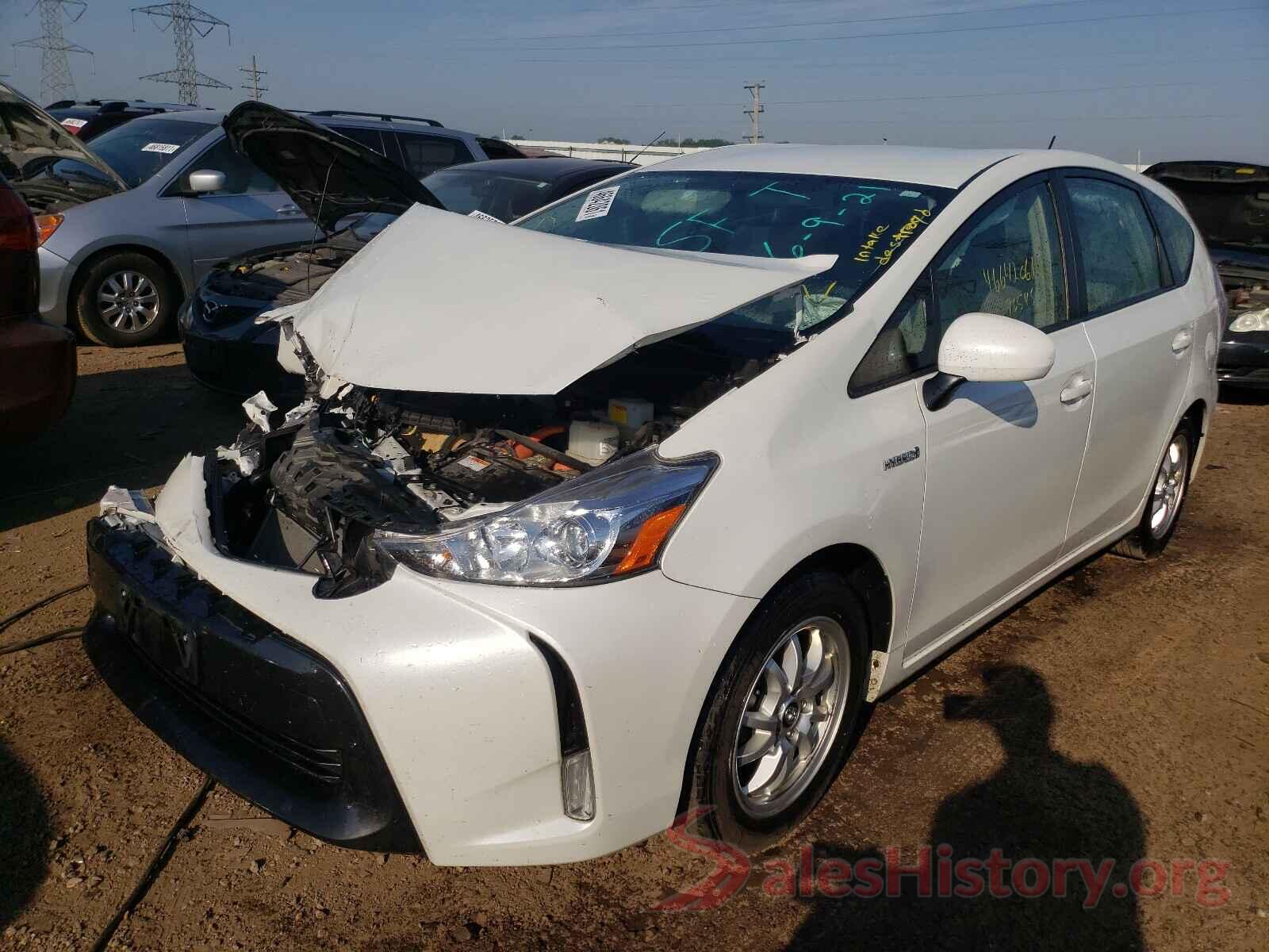 JTDZN3EU4FJ032779 2015 TOYOTA PRIUS