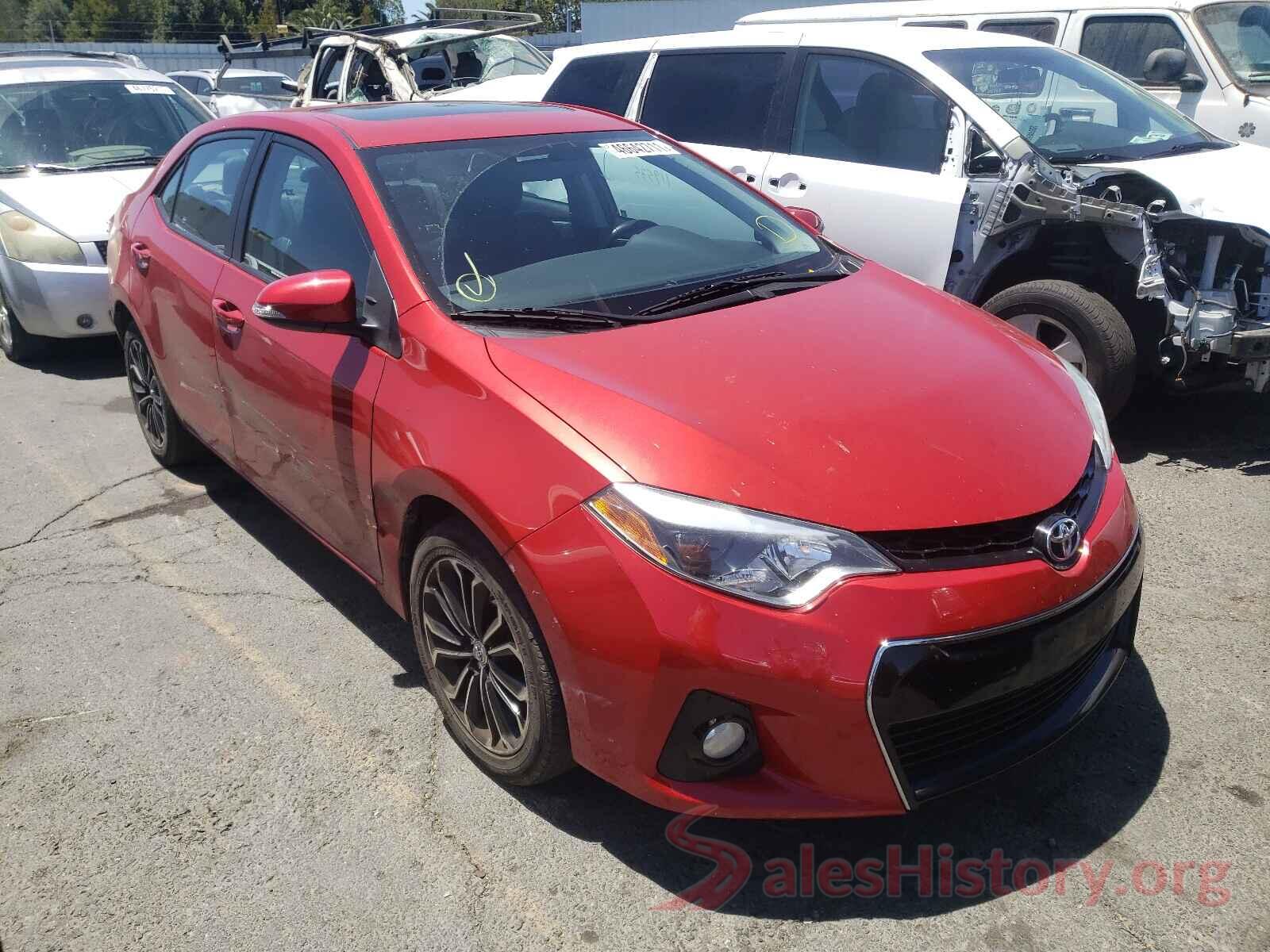 5YFBURHE7GP410571 2016 TOYOTA COROLLA