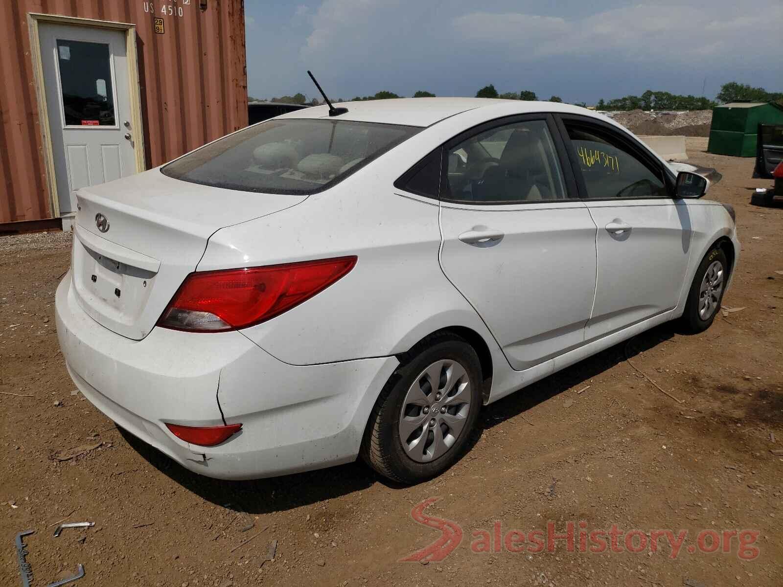 KMHCT4AE9HU361989 2017 HYUNDAI ACCENT