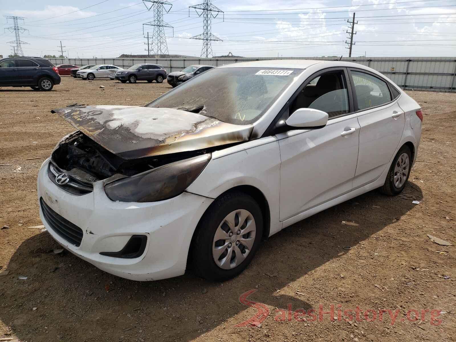 KMHCT4AE9HU361989 2017 HYUNDAI ACCENT