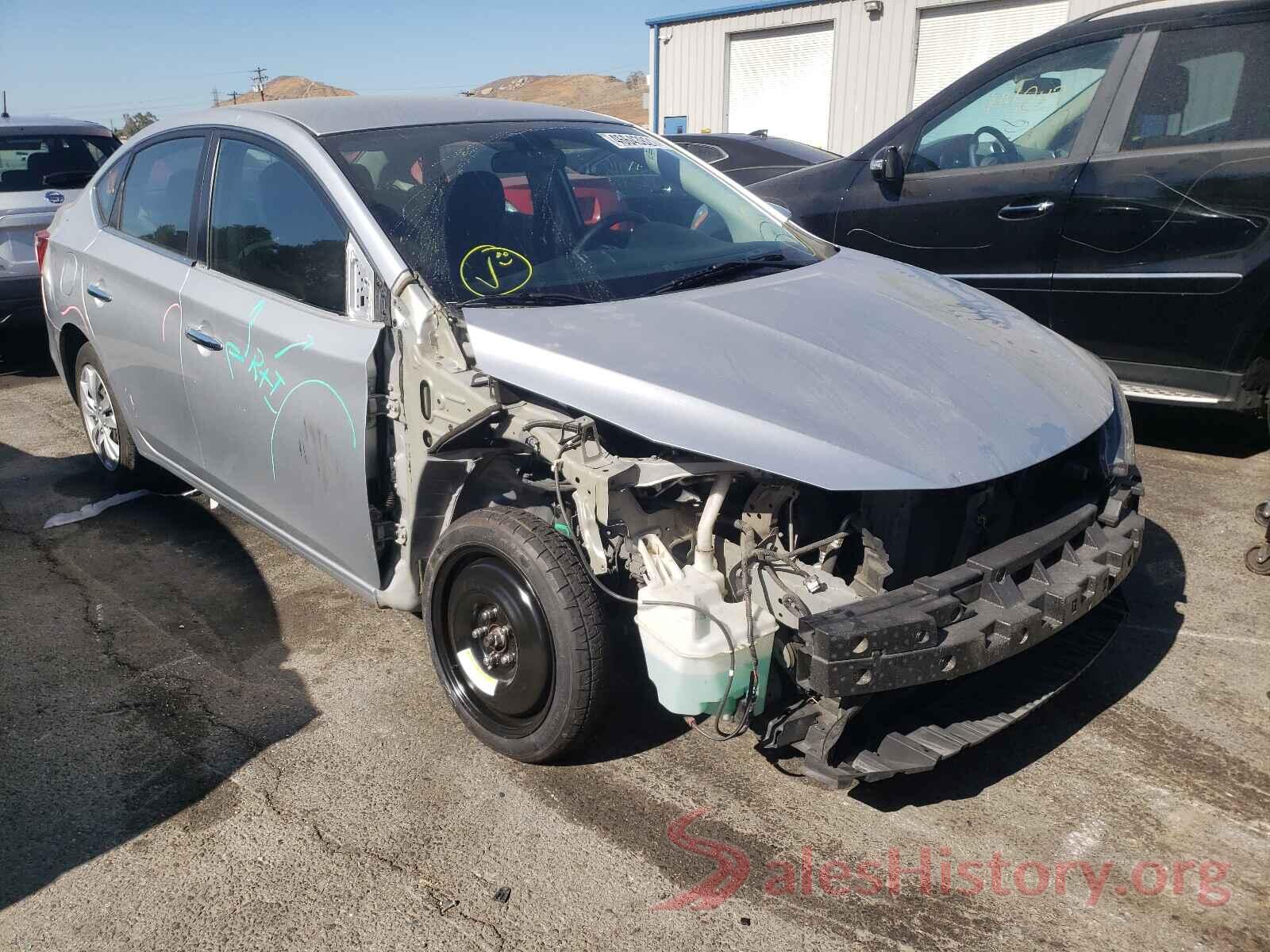 3N1AB7AP3GY281653 2016 NISSAN SENTRA