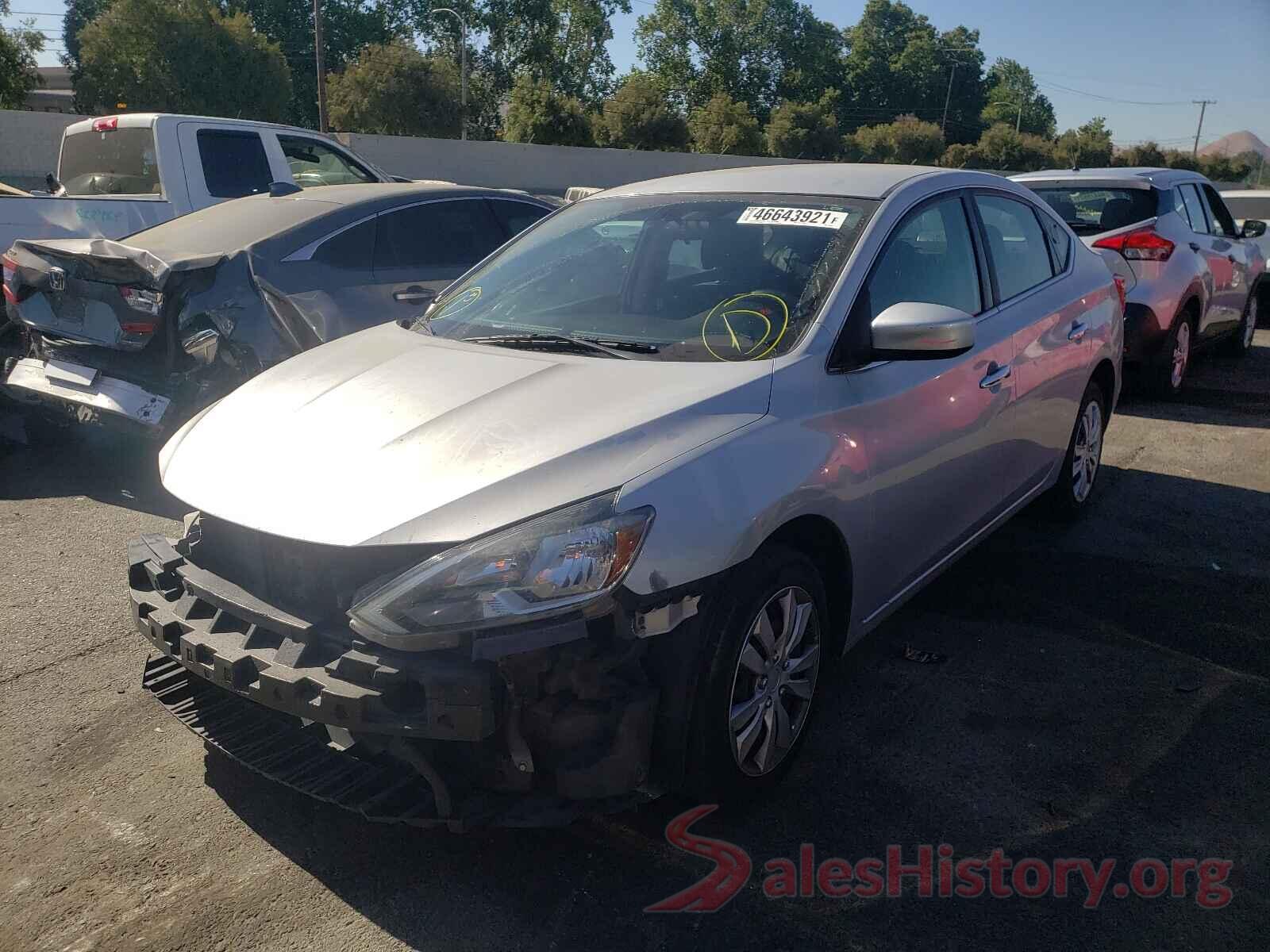 3N1AB7AP3GY281653 2016 NISSAN SENTRA