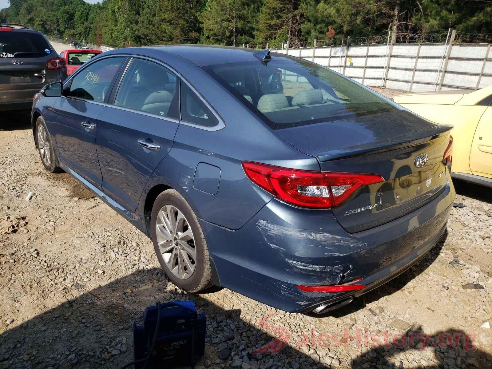 5NPE34AF4HH442141 2017 HYUNDAI SONATA